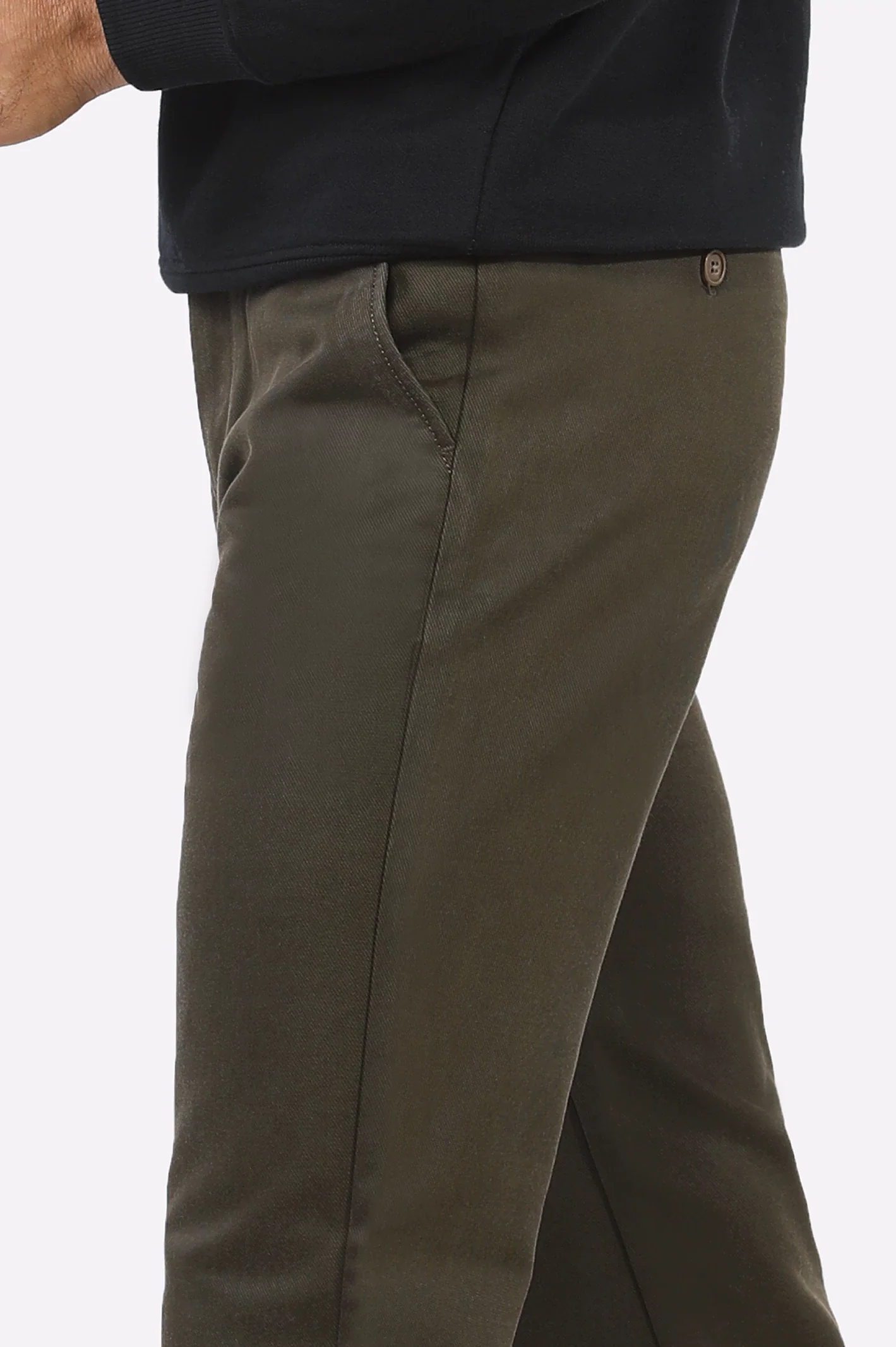 Green Smart Fit Cotton Chino - Image 2