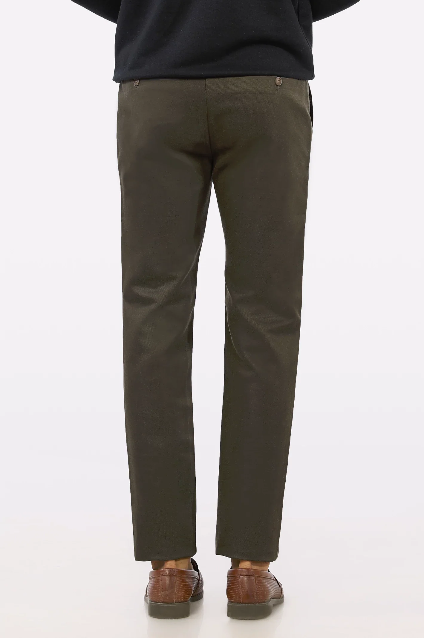 Green Smart Fit Cotton Chino - Image 4