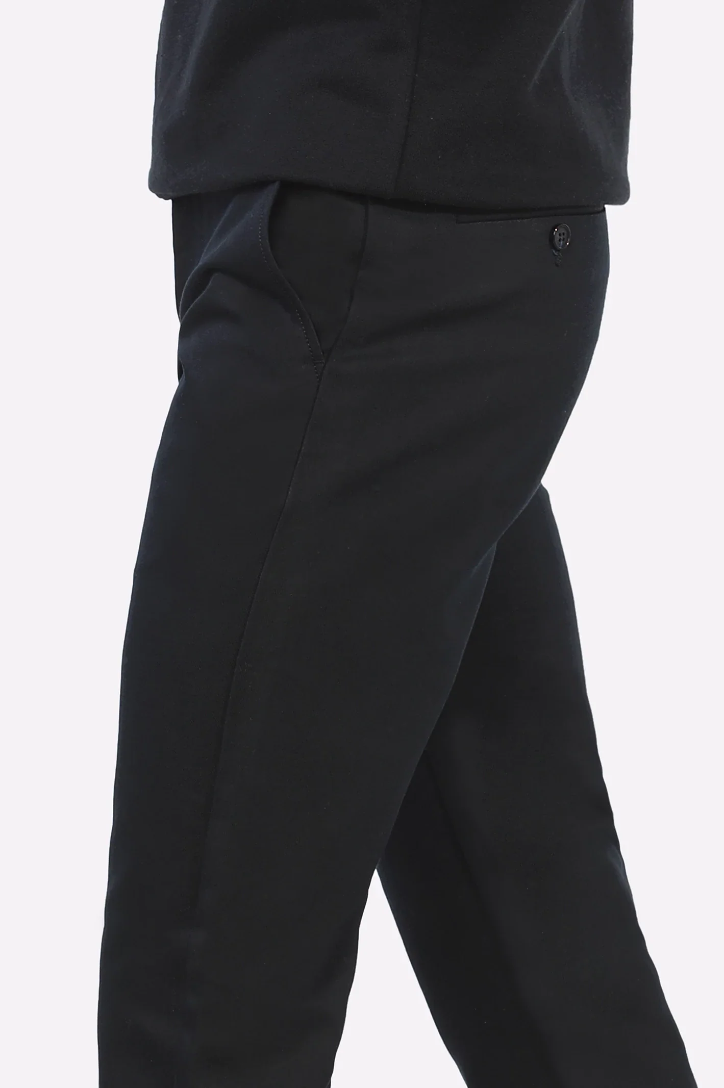 Navy Blue Smart Fit Cotton Chino - Image 2