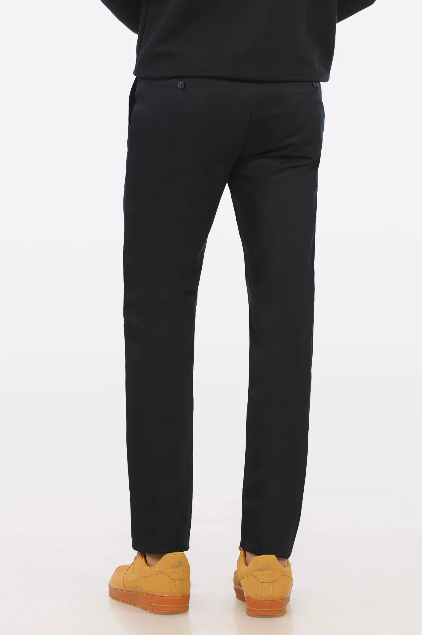 Navy Blue Smart Fit Cotton Chino - Image 4