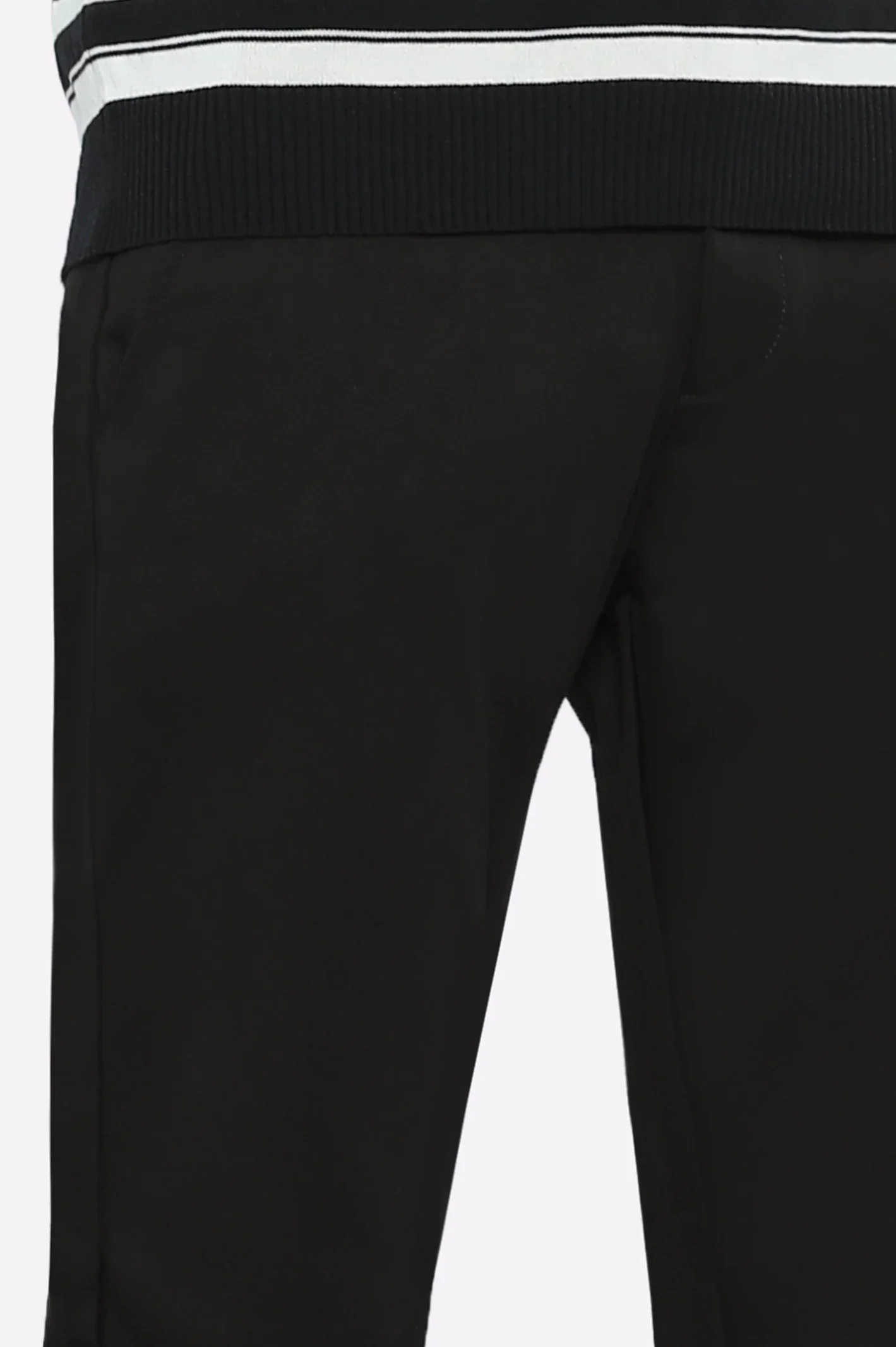 Black Smart Fit Cotton Chino - Image 2