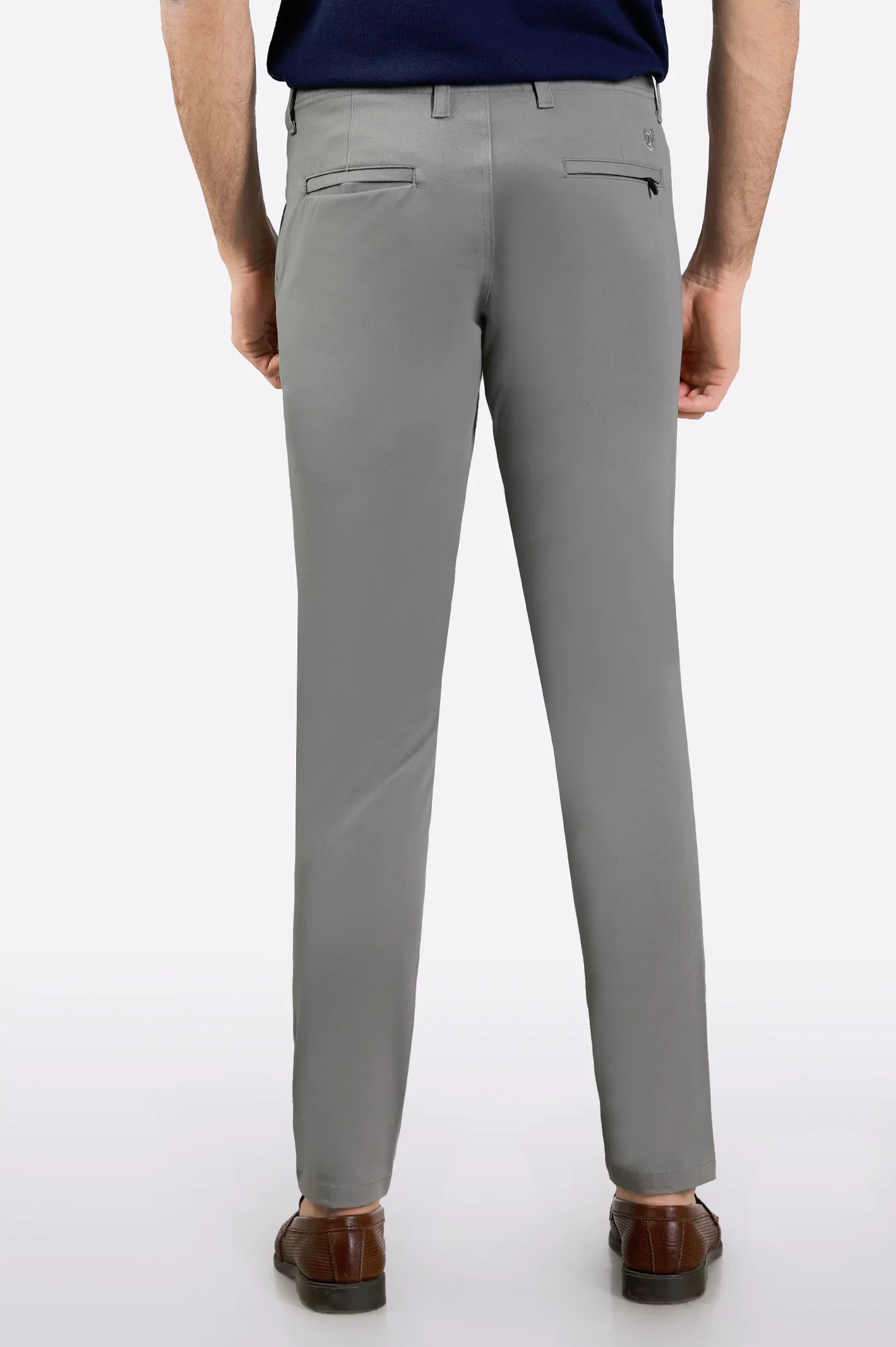 Beige Smart Fit Cotton Chino - Image 3