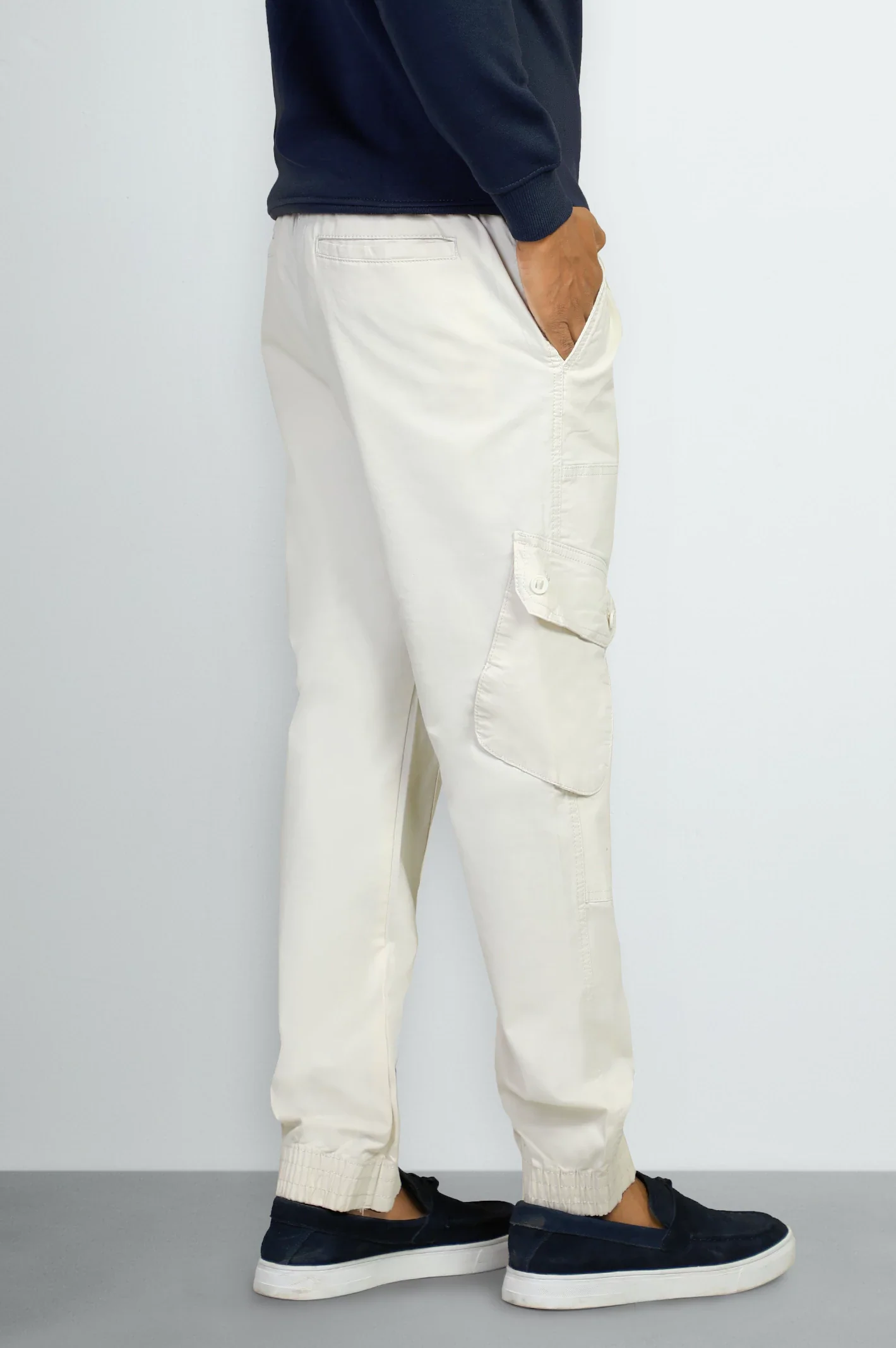Off White Smart Fit Cargo Pants - Image 3