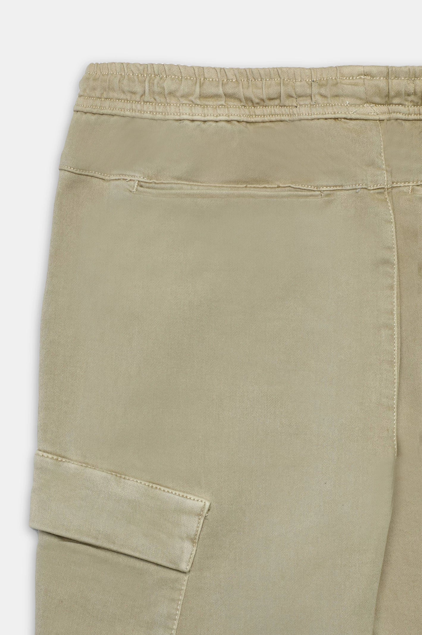 Beige Smart Fit Cargo Pants - Image 6