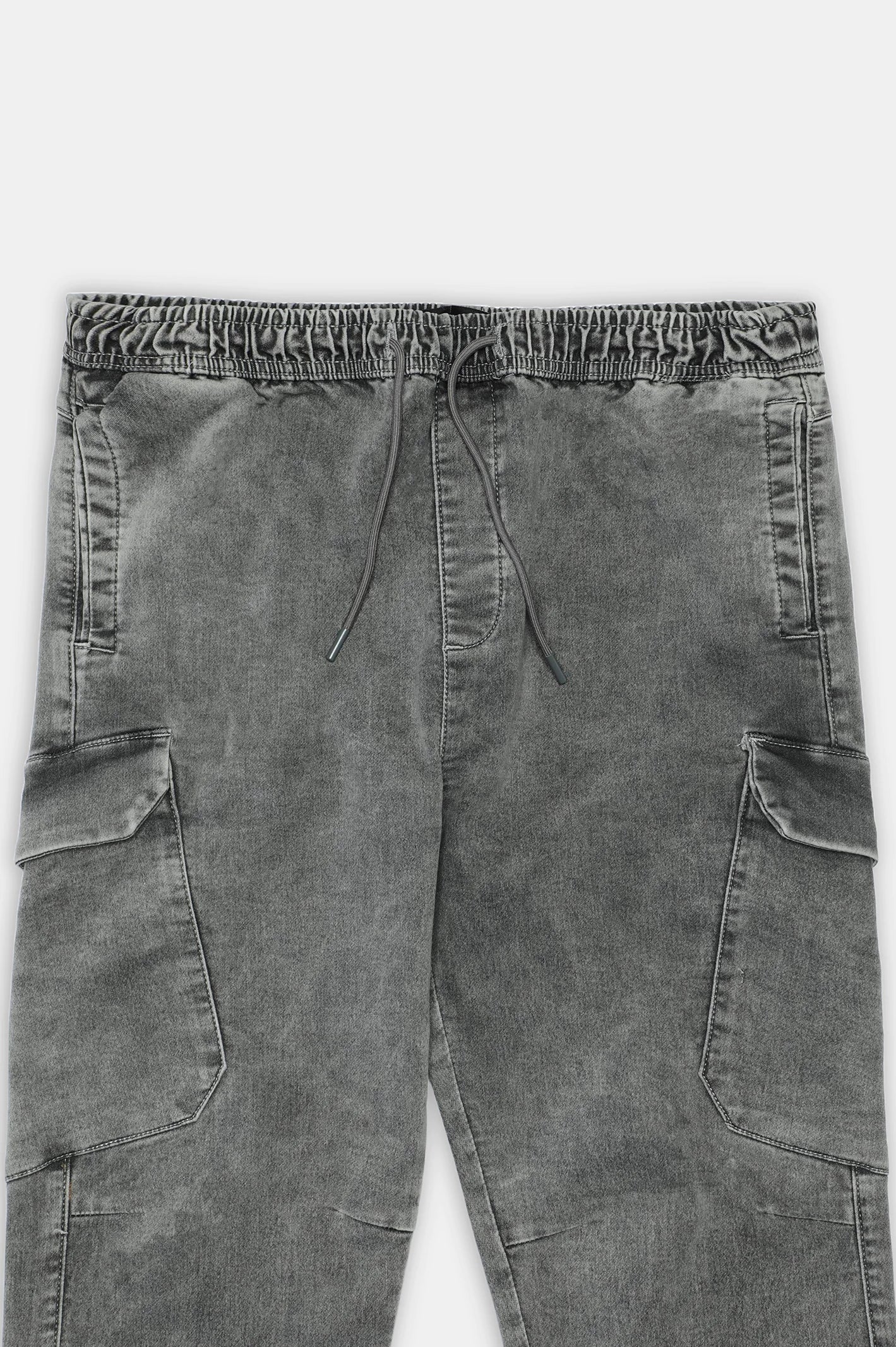 Grey Smart Fit Cargo Pants - Image 5