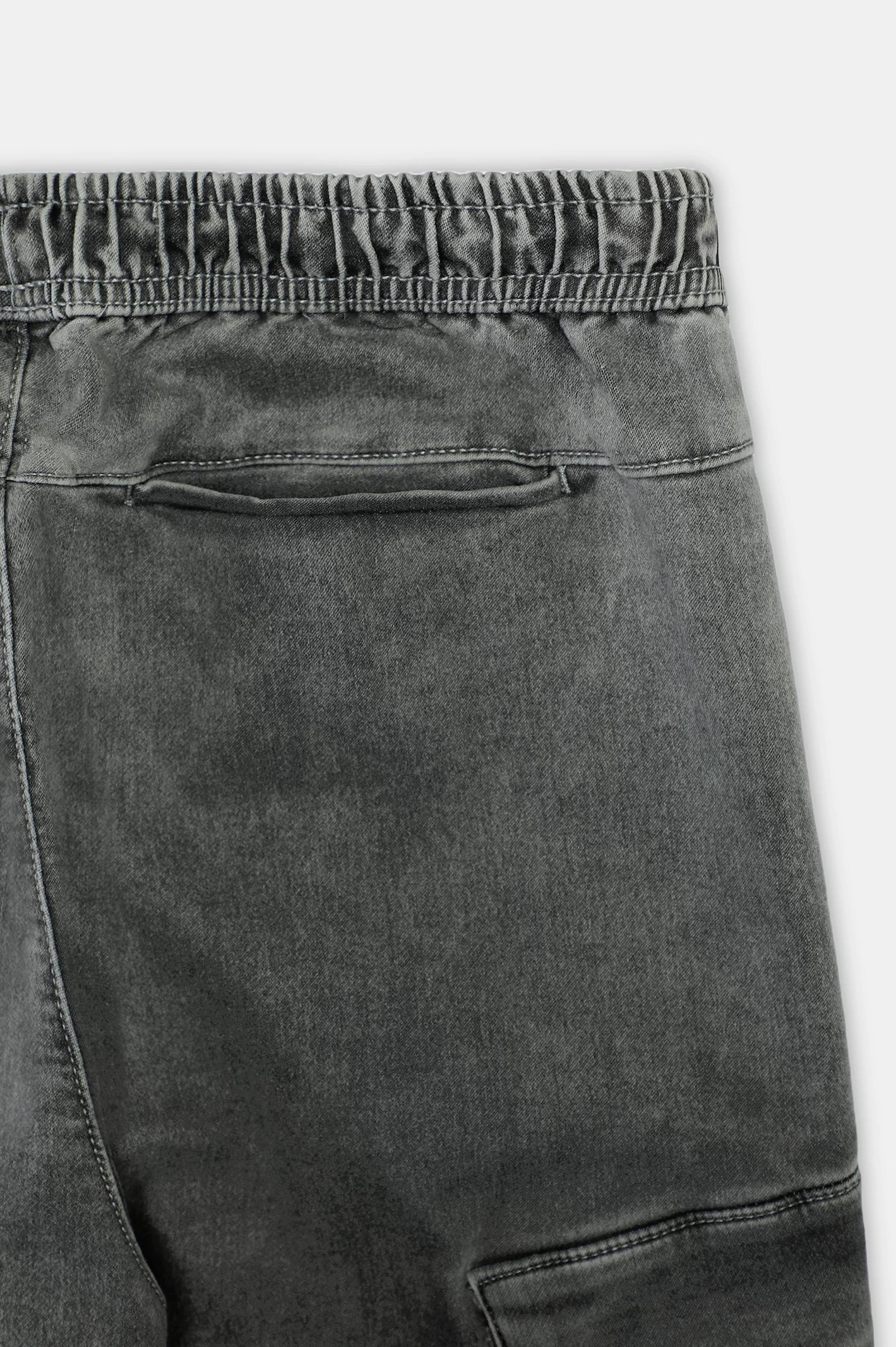 Grey Smart Fit Cargo Pants - Image 7