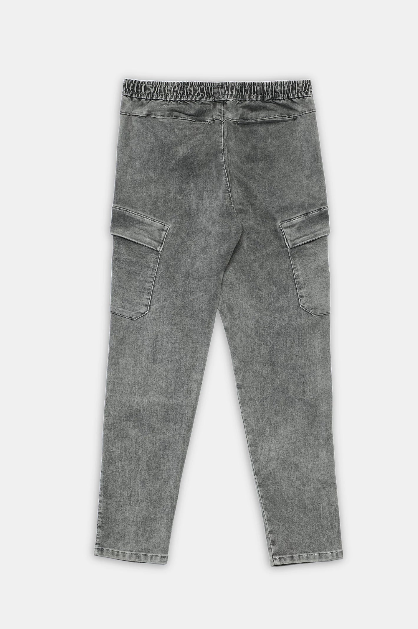 Grey Smart Fit Cargo Pants - Image 8