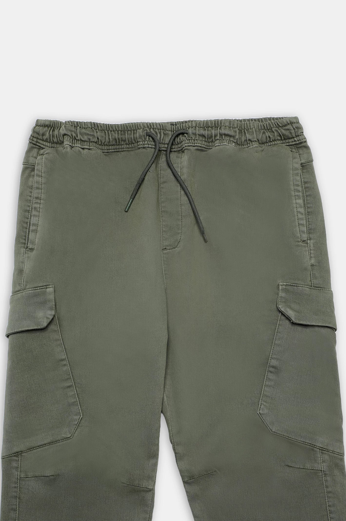 Olive Smart Fit Cargo Pants - Image 5