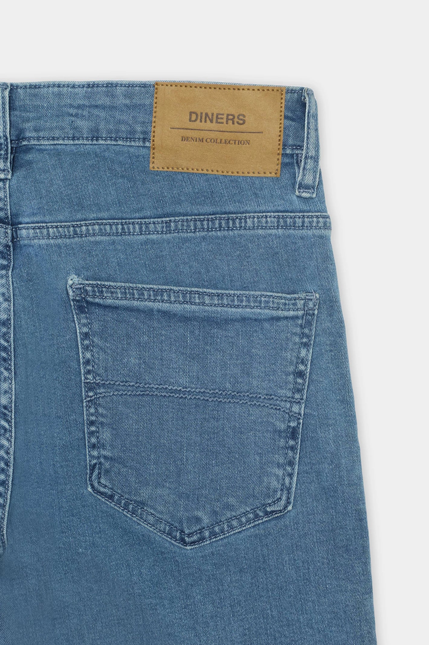 Light Blue Slim Fit Jeans - Image 8