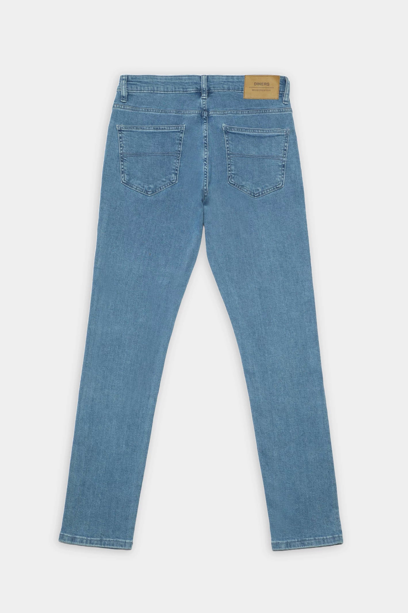 Light Blue Slim Fit Jeans - Image 9