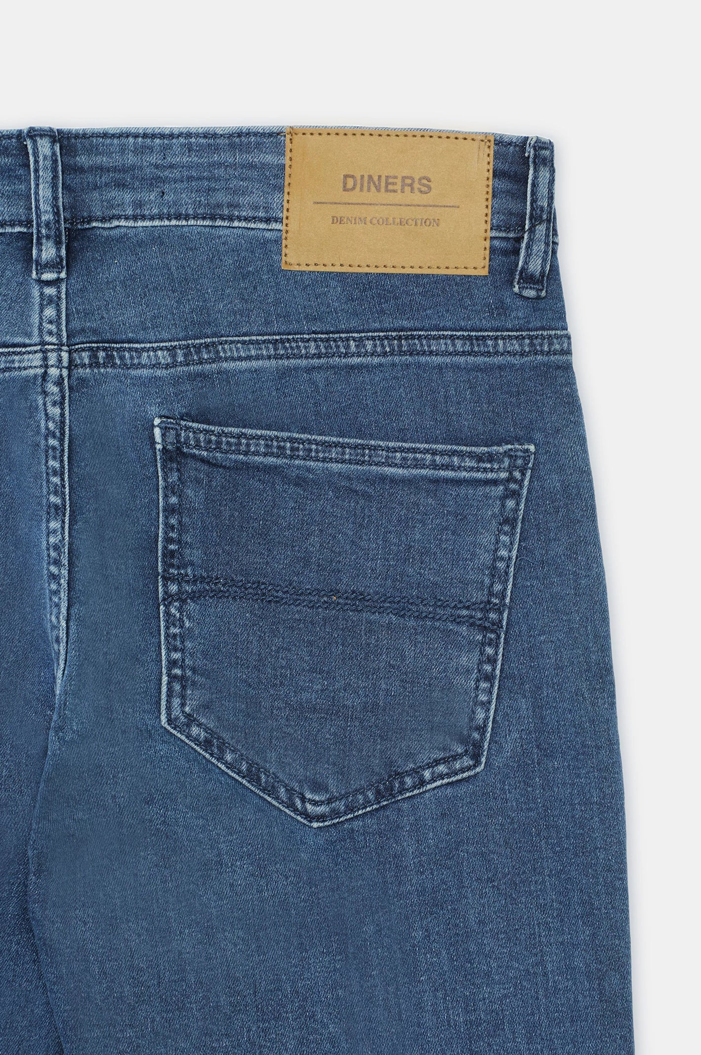 Medium Blue Slim Fit Jeans - Image 7