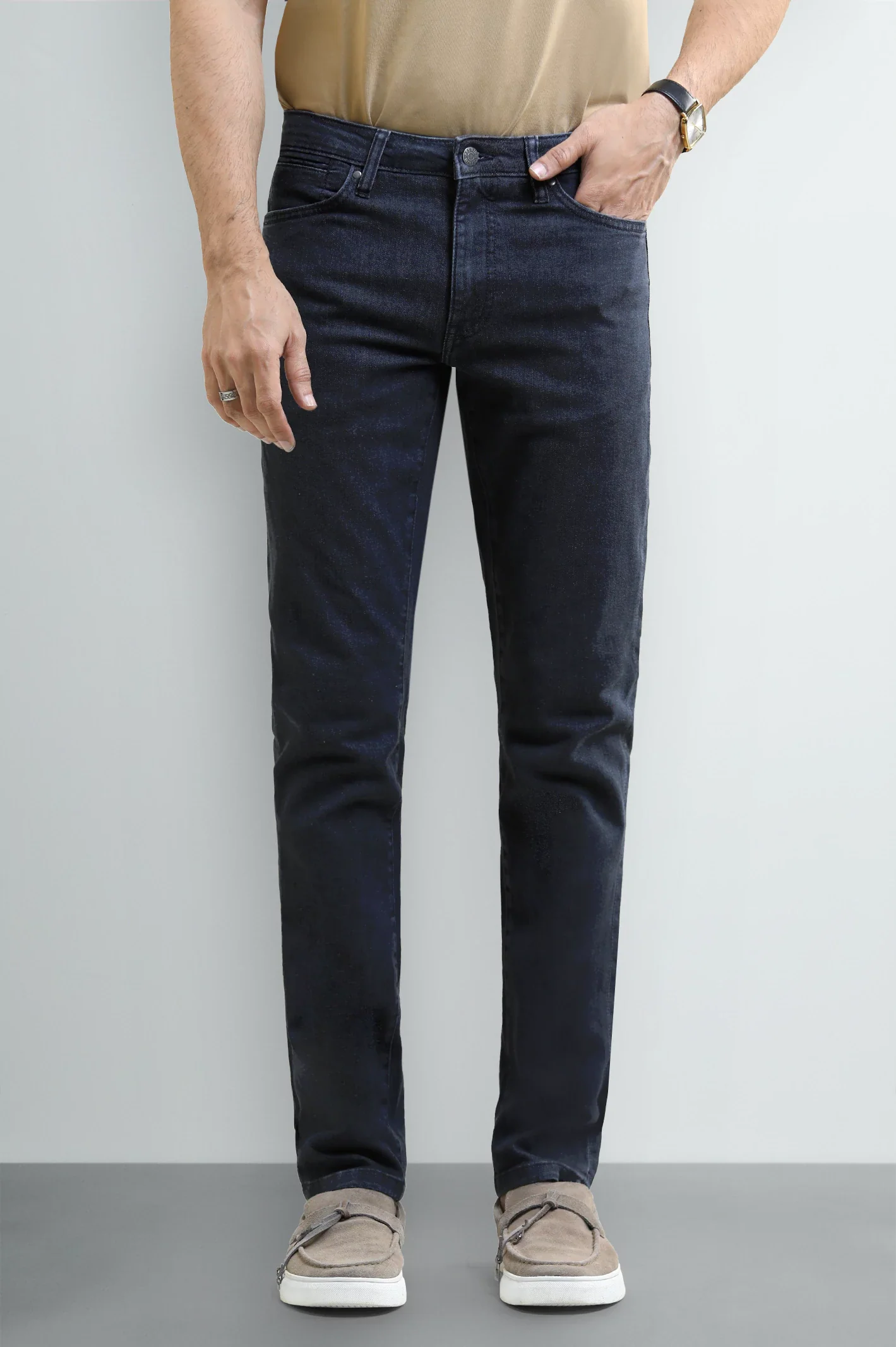Dark Blue Slim Fit Jeans