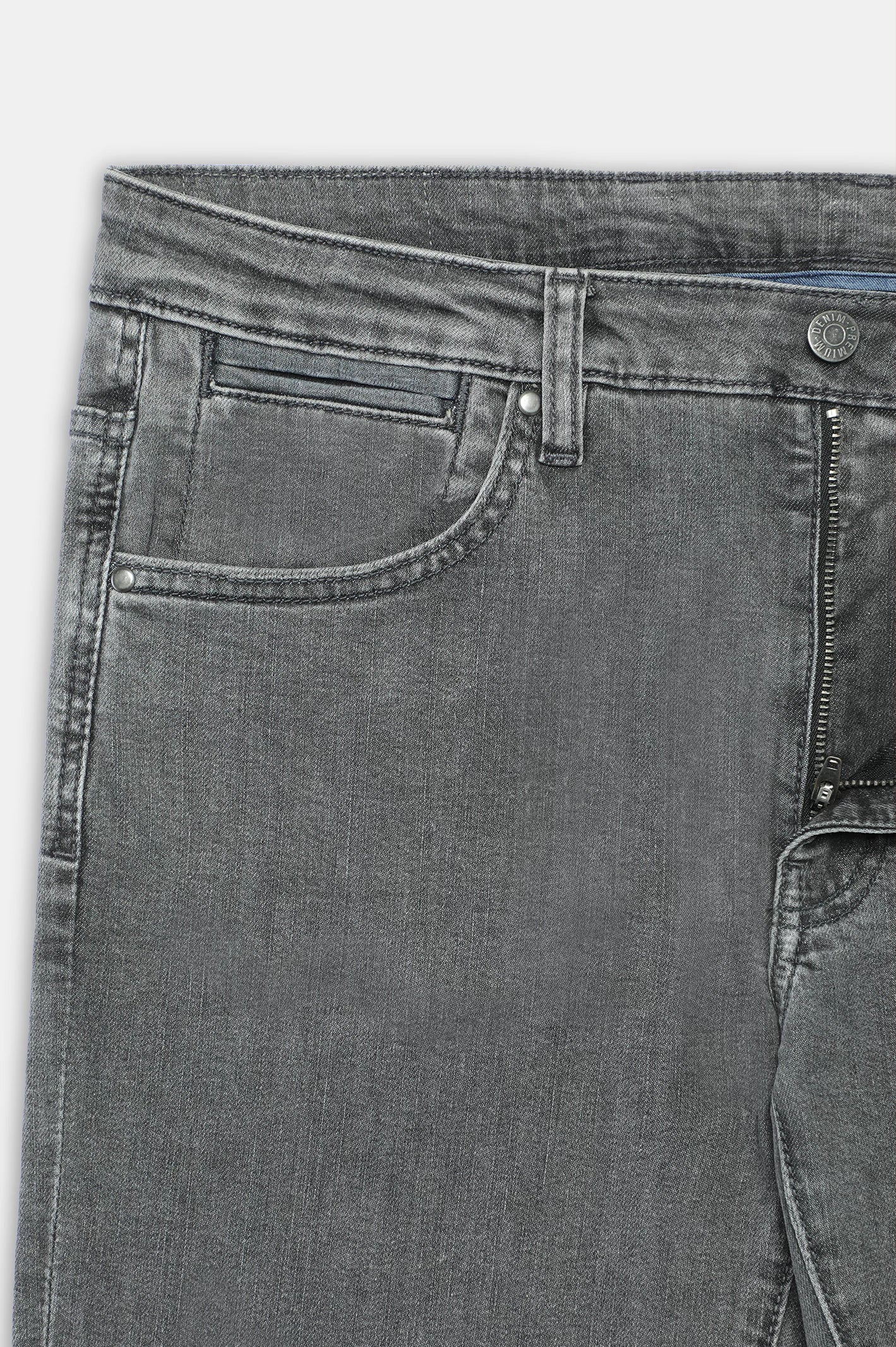 Grey Slim Fit Jeans - Image 6