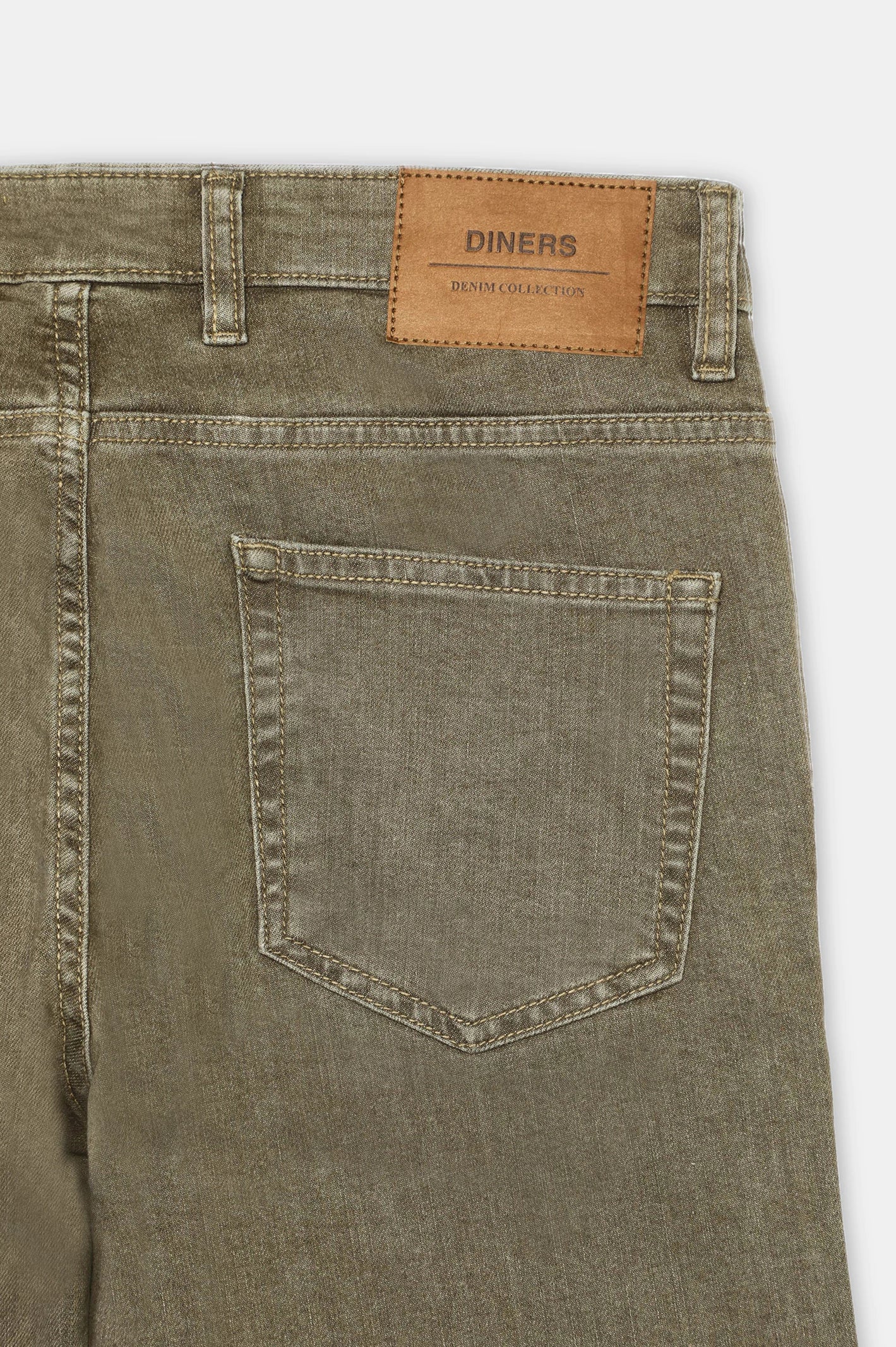 Khaki Slim Fit Jeans - Image 8