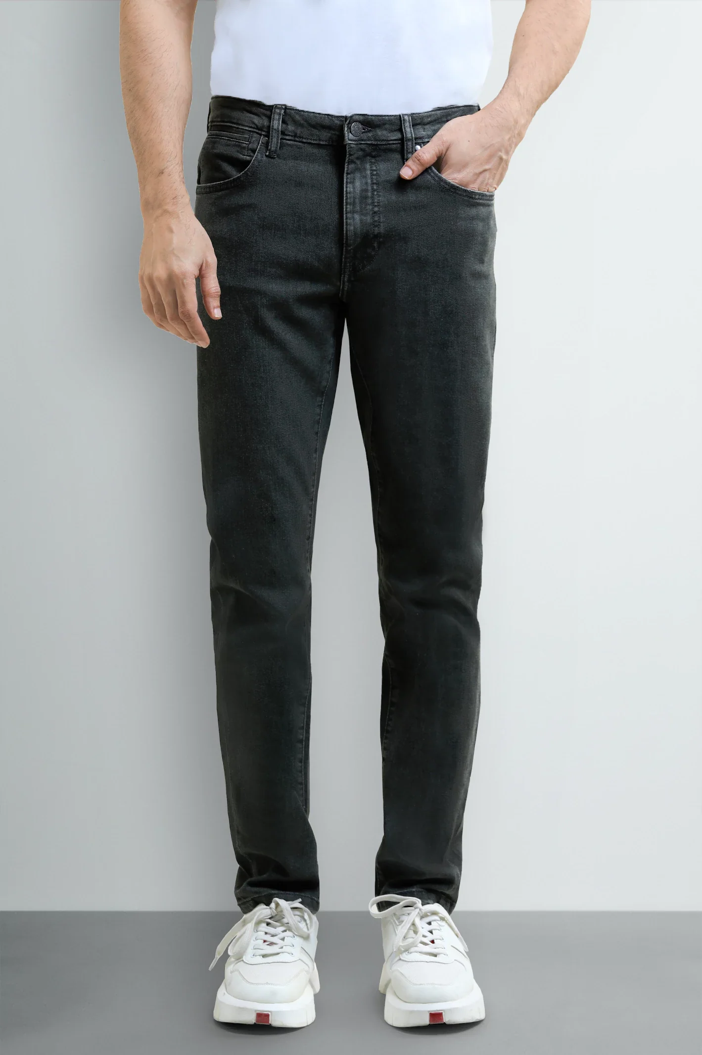Olive Slim Fit Jeans