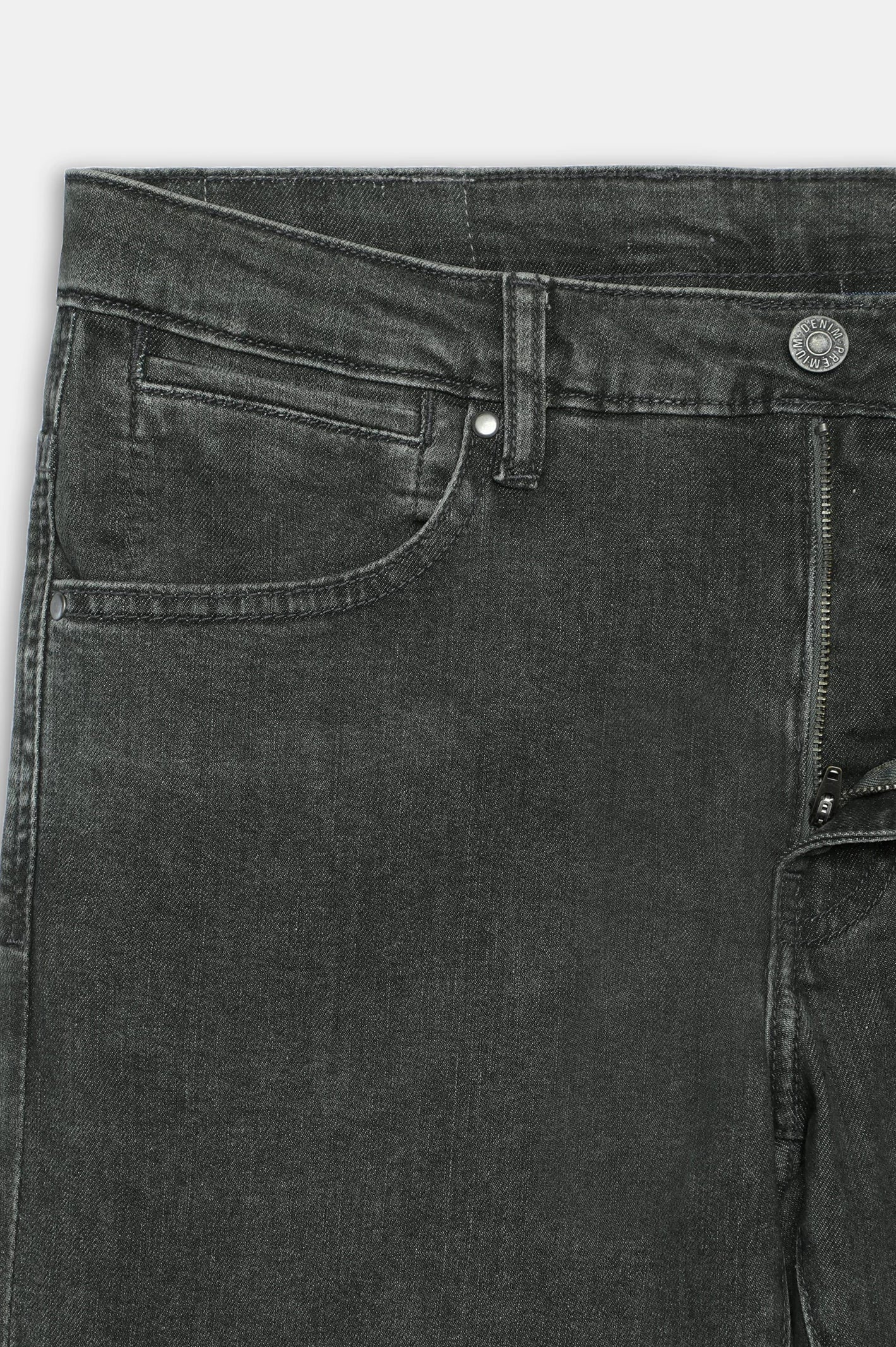 Olive Slim Fit Jeans - Image 5