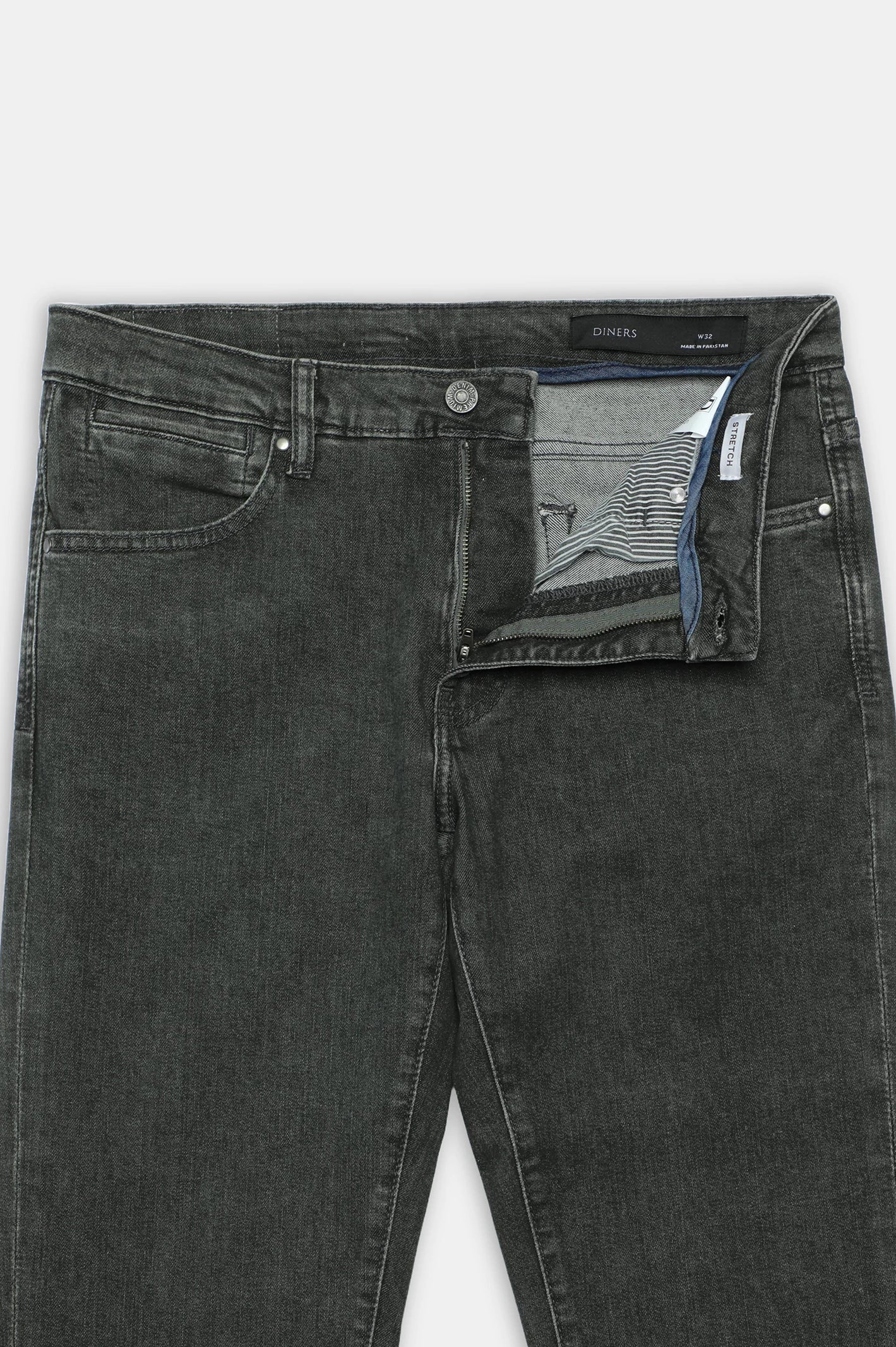 Olive Slim Fit Jeans - Image 6