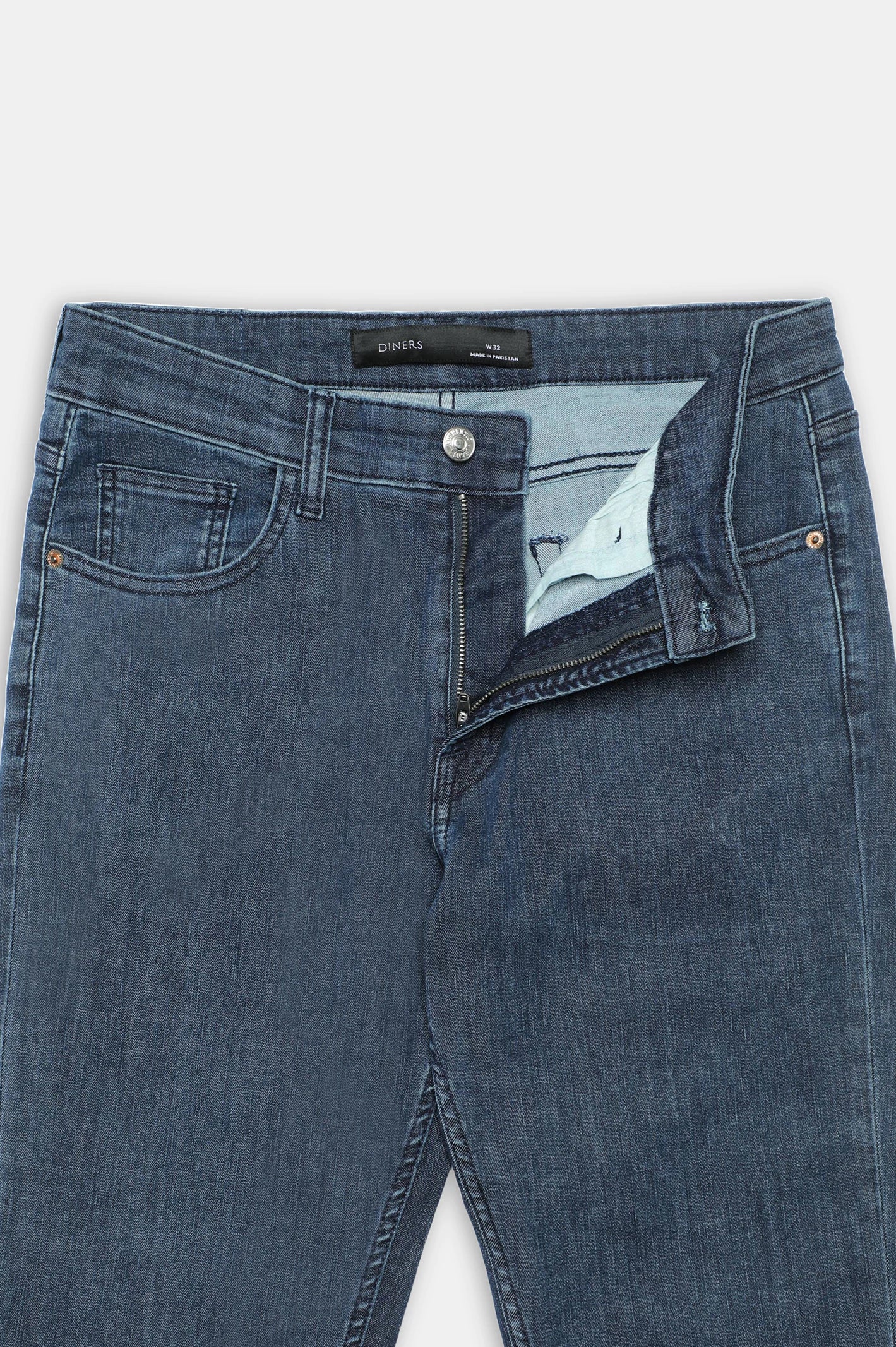 Dark Blue Slim Fit Jeans - Image 5