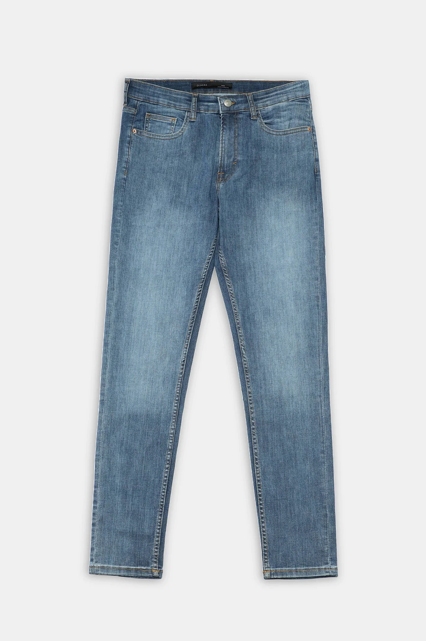 Light Blue Slim Fit Jeans - Image 4