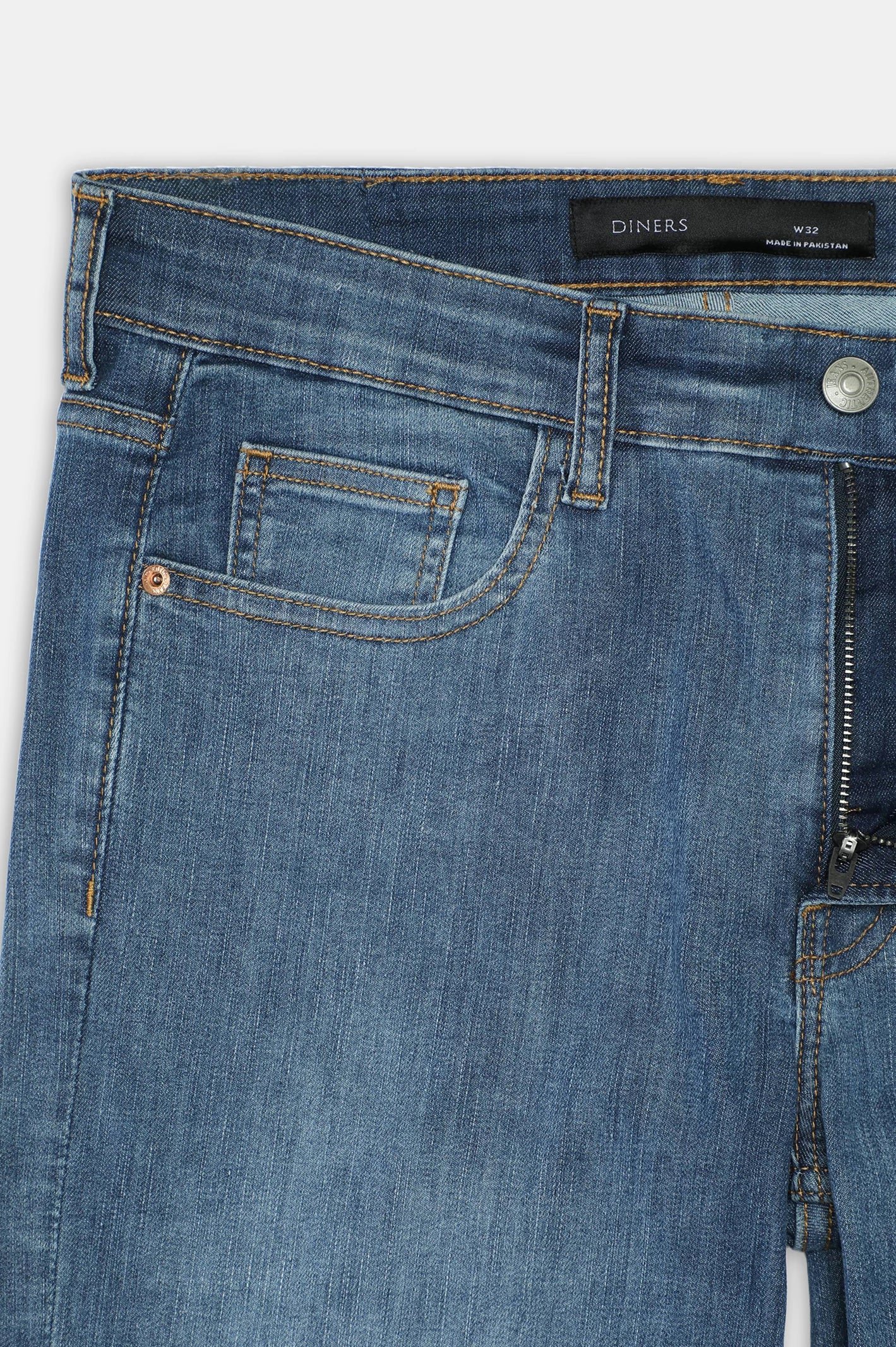 Light Blue Slim Fit Jeans - Image 7