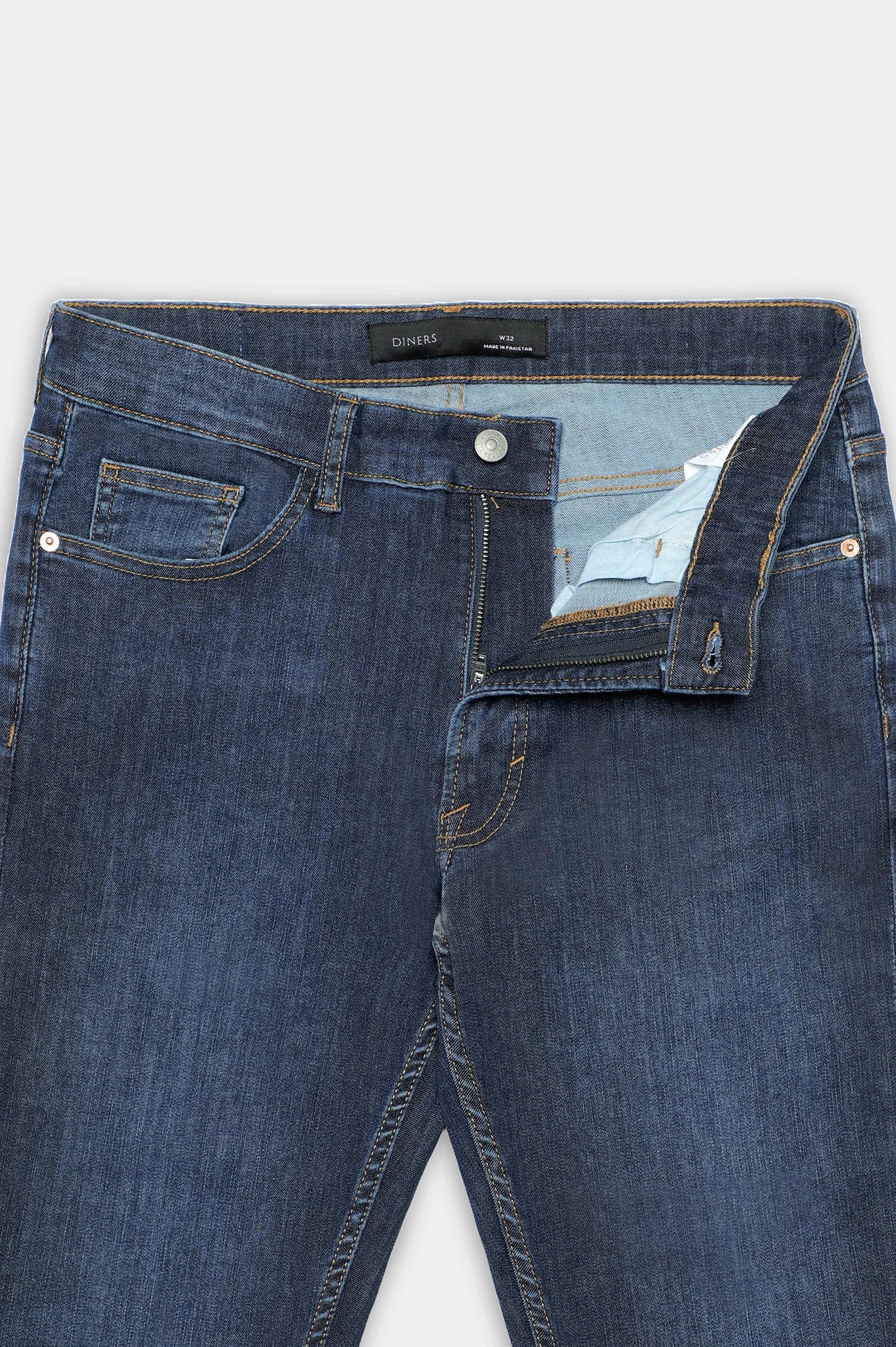 Dark Blue Slim Fit Jeans - Image 5