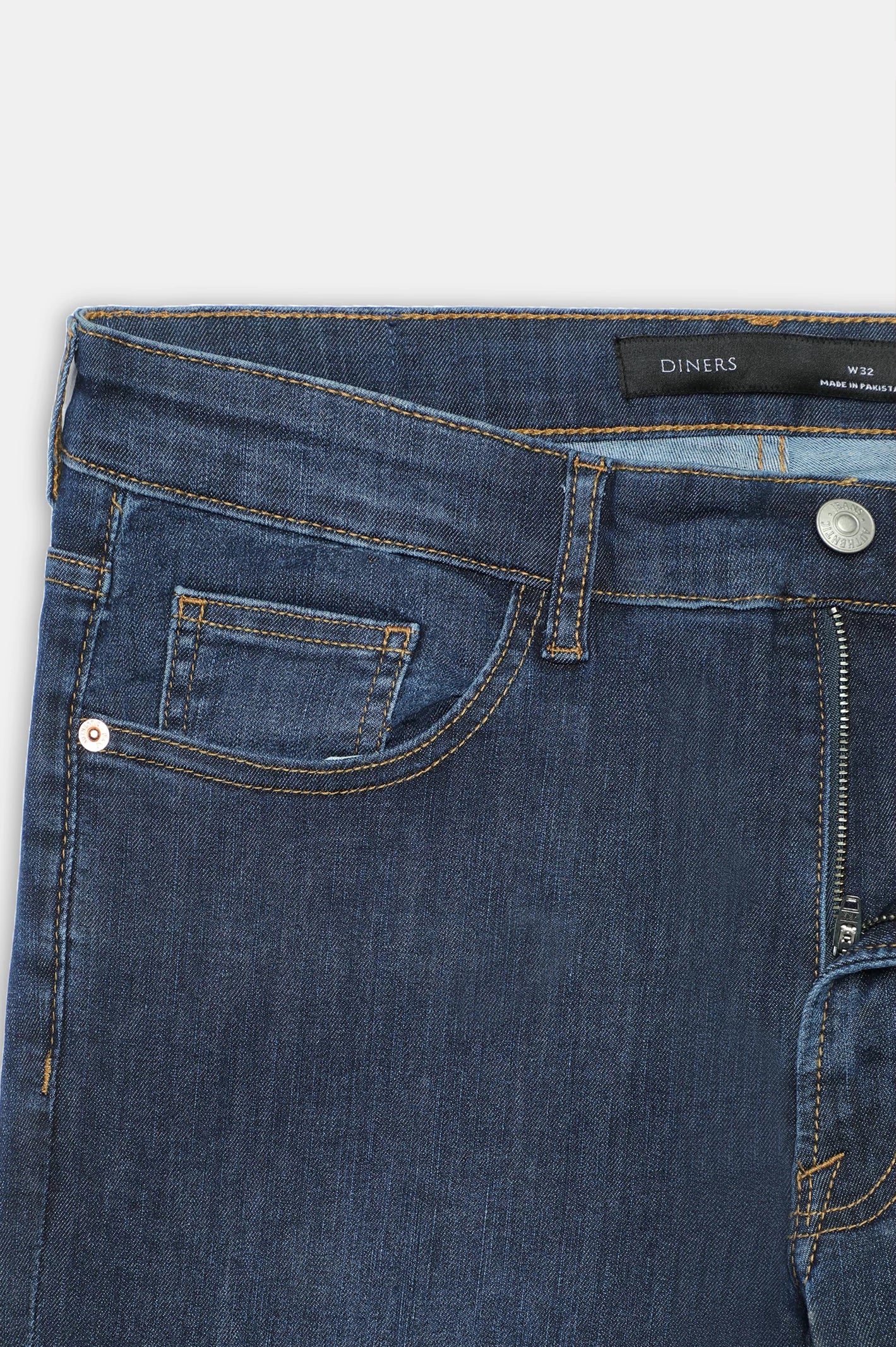 Dark Blue Slim Fit Jeans - Image 6