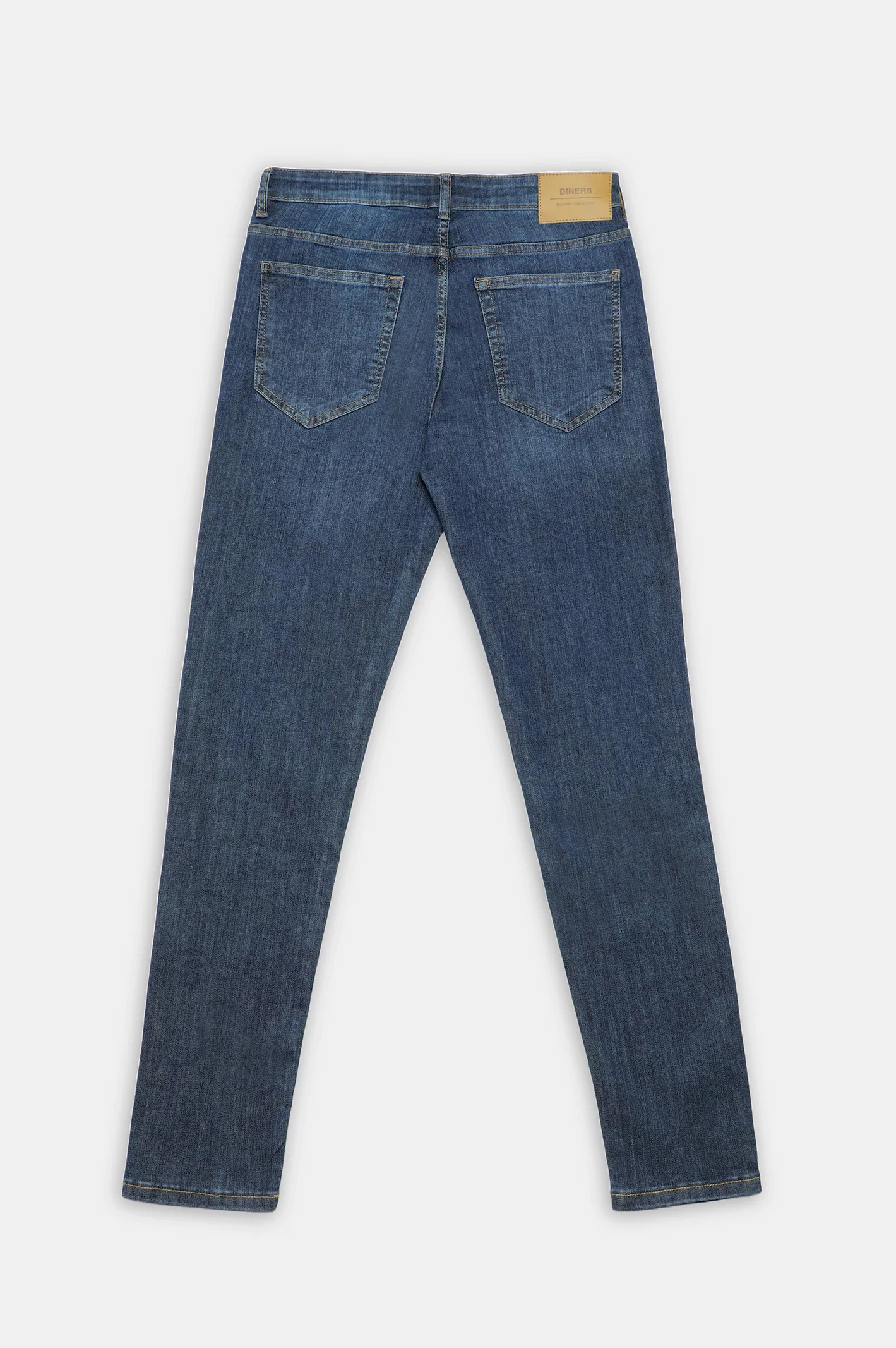 Dark Blue Slim Fit Jeans - Image 9
