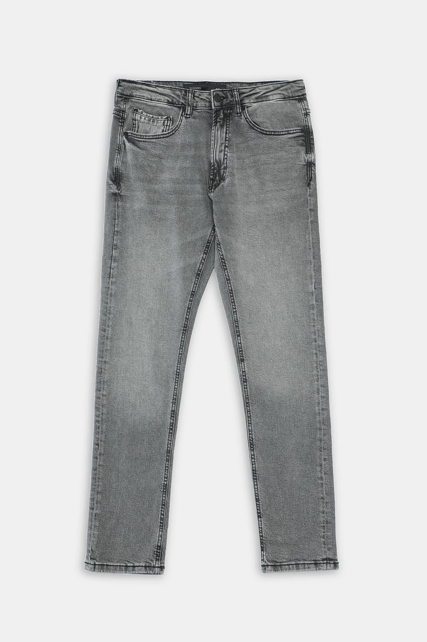 Grey Slim Fit Jeans - Image 4