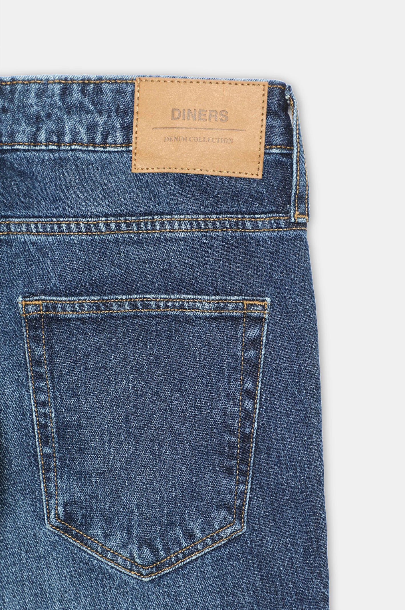 Dark Blue Slim Fit Jeans - Image 7