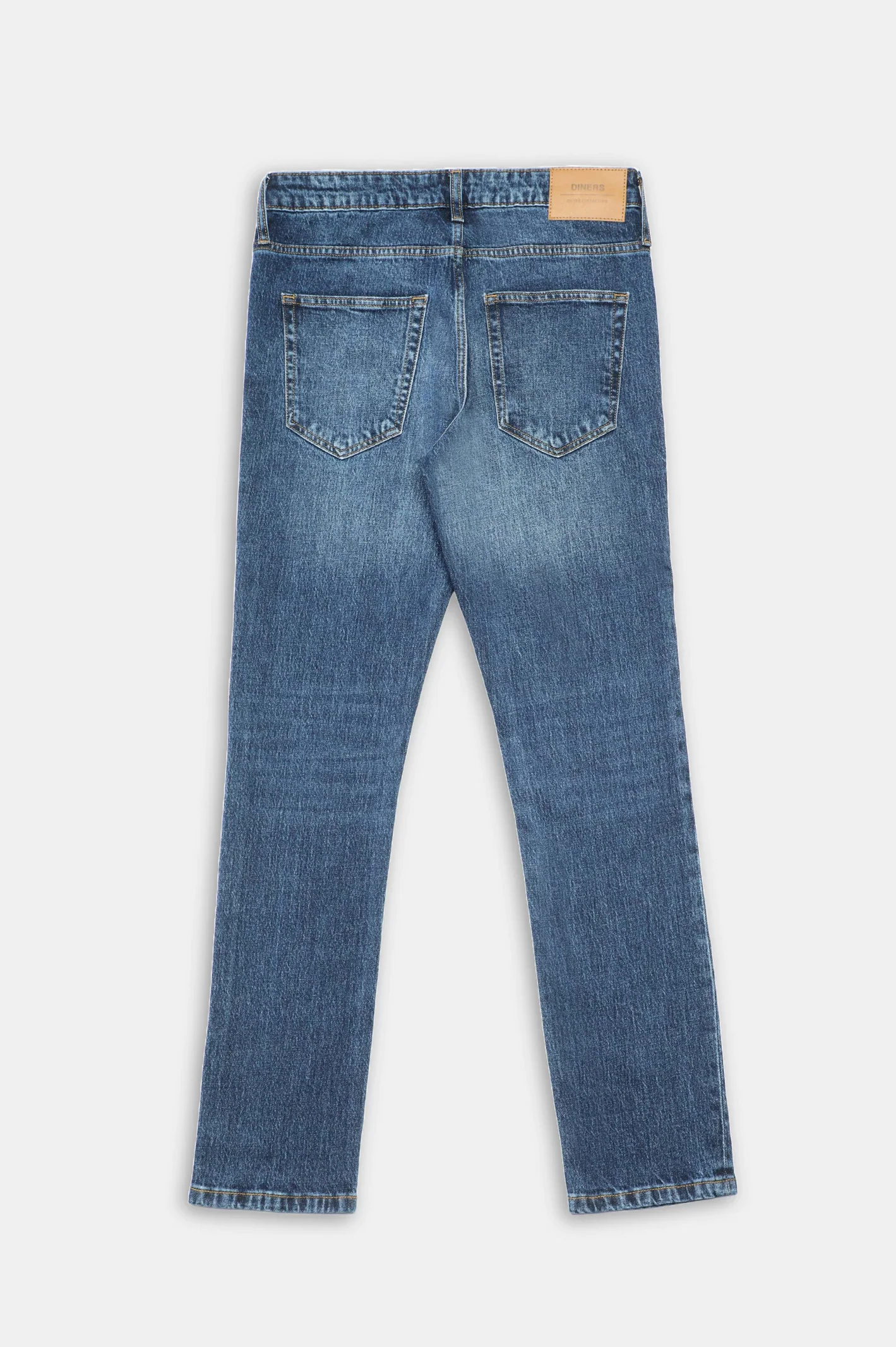 Dark Blue Slim Fit Jeans - Image 9