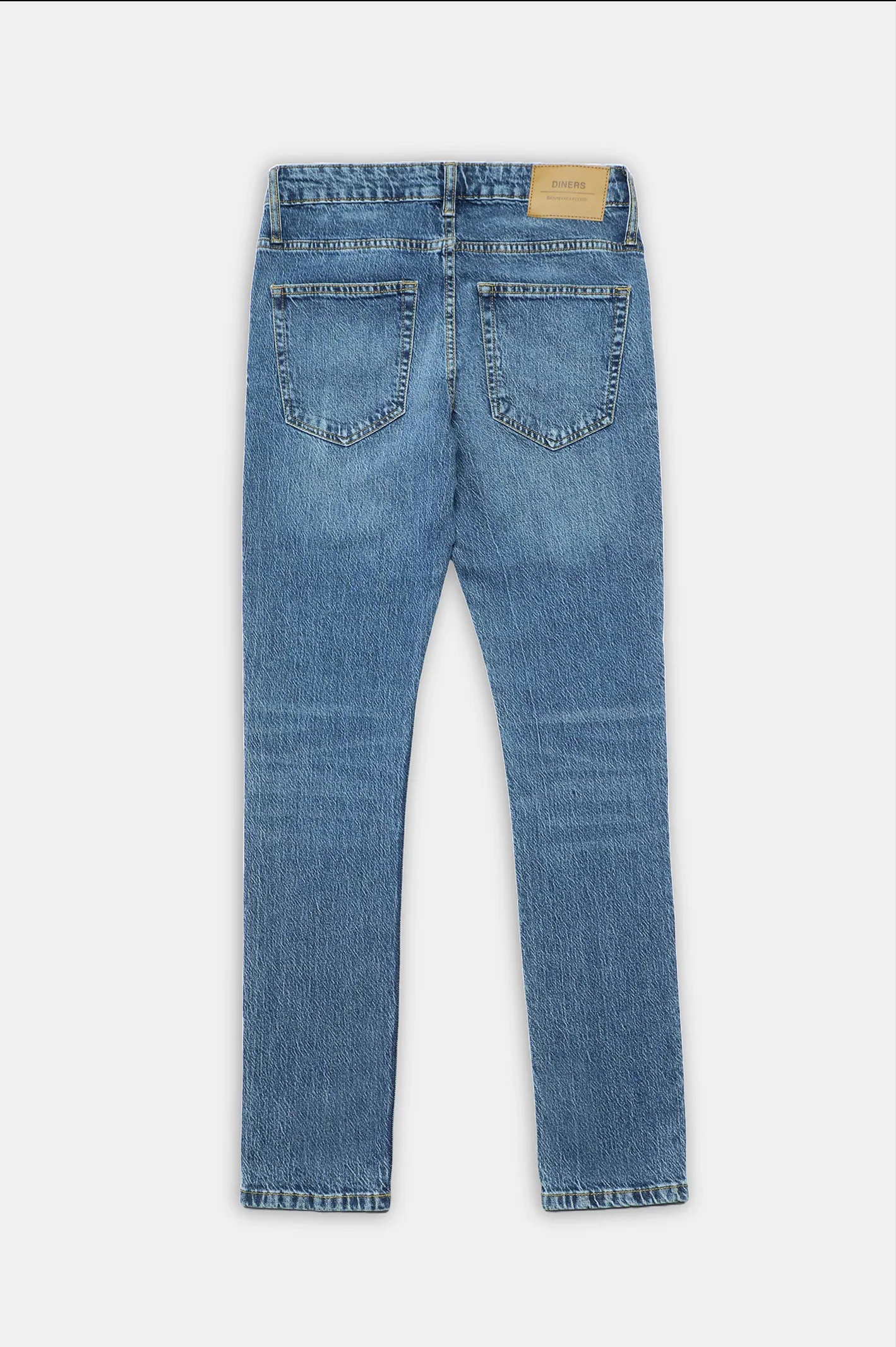 Dark Blue Slim Fit Jeans - Image 9
