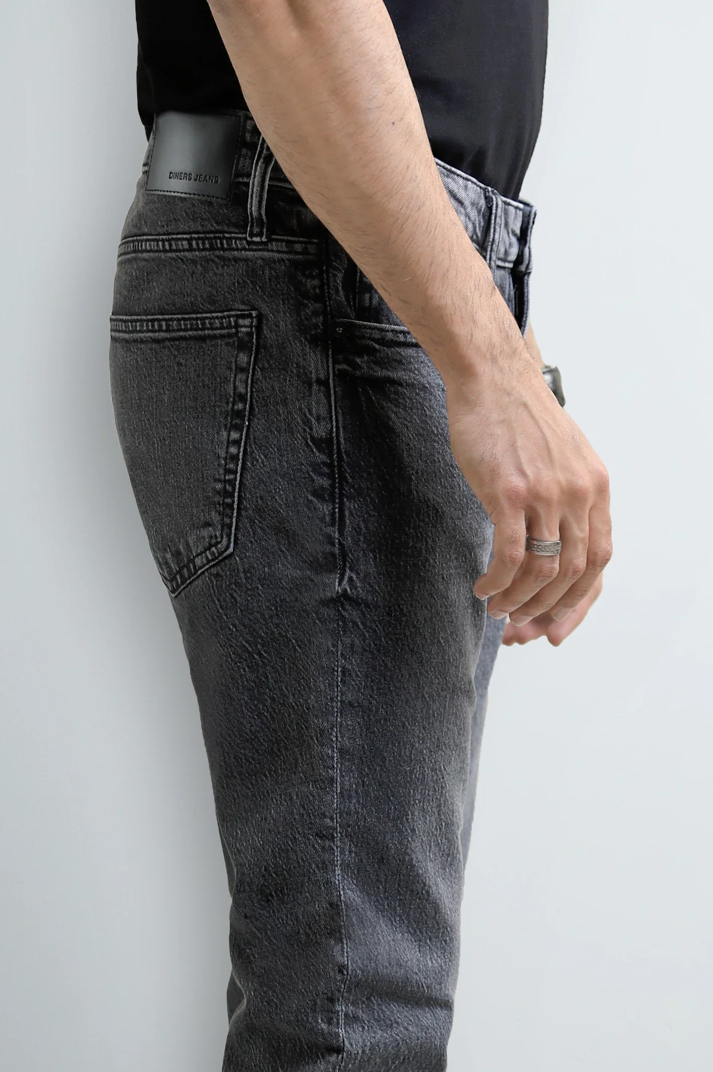 Grey Slim Fit Jeans - Image 2