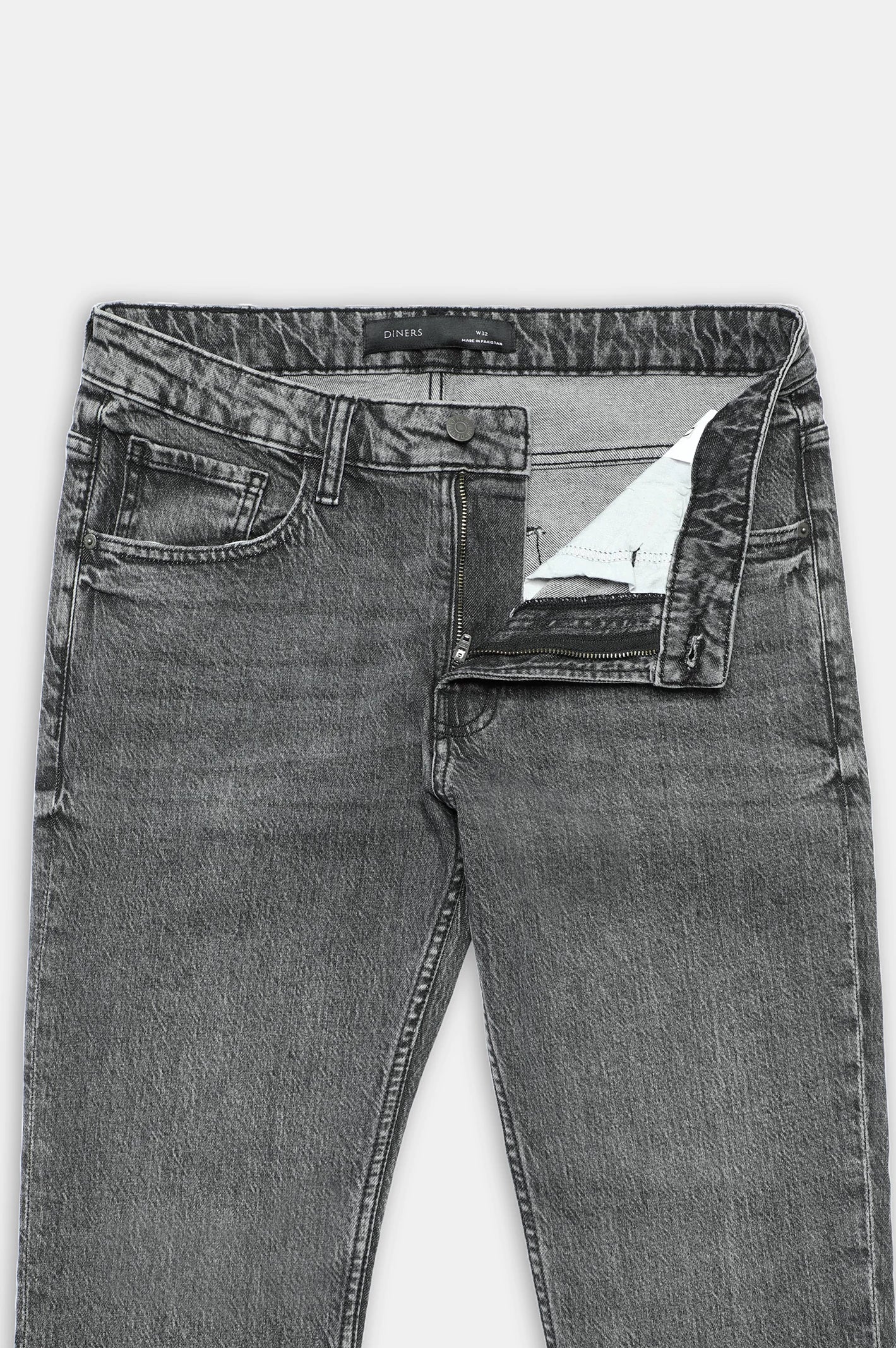 Grey Slim Fit Jeans - Image 5