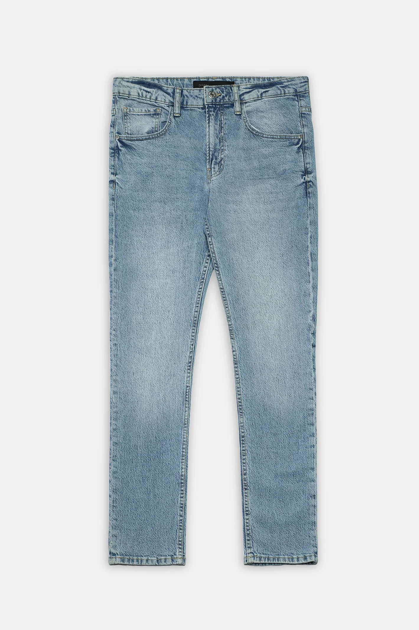 Light Blue Slim Fit Jeans - Image 4