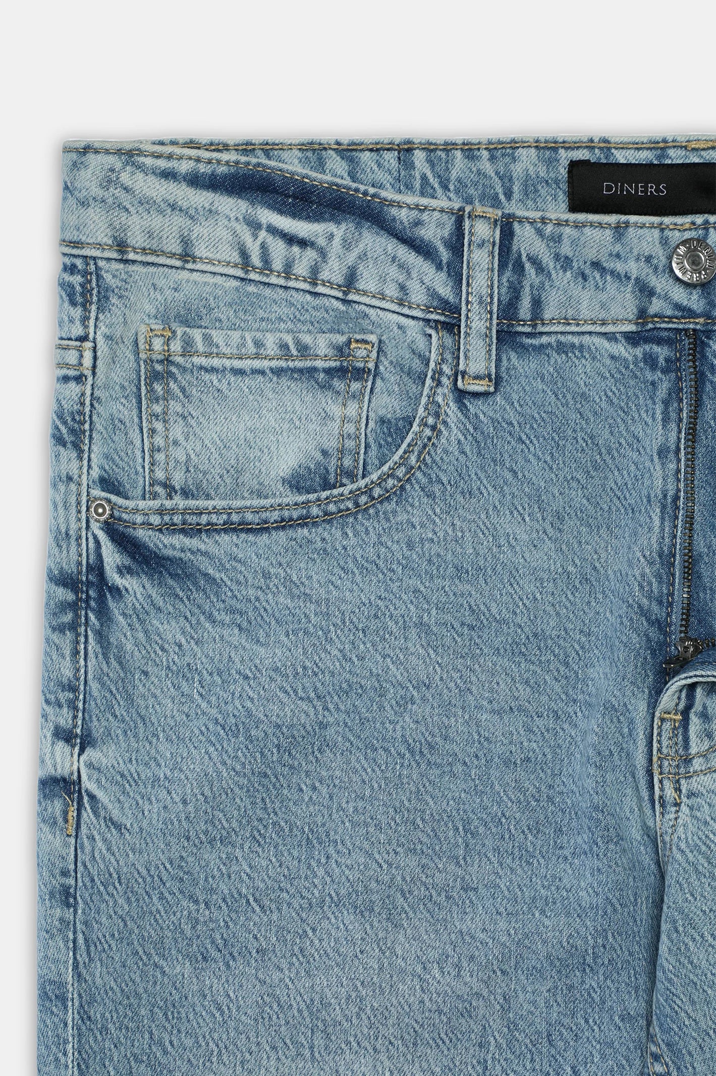 Light Blue Slim Fit Jeans - Image 6