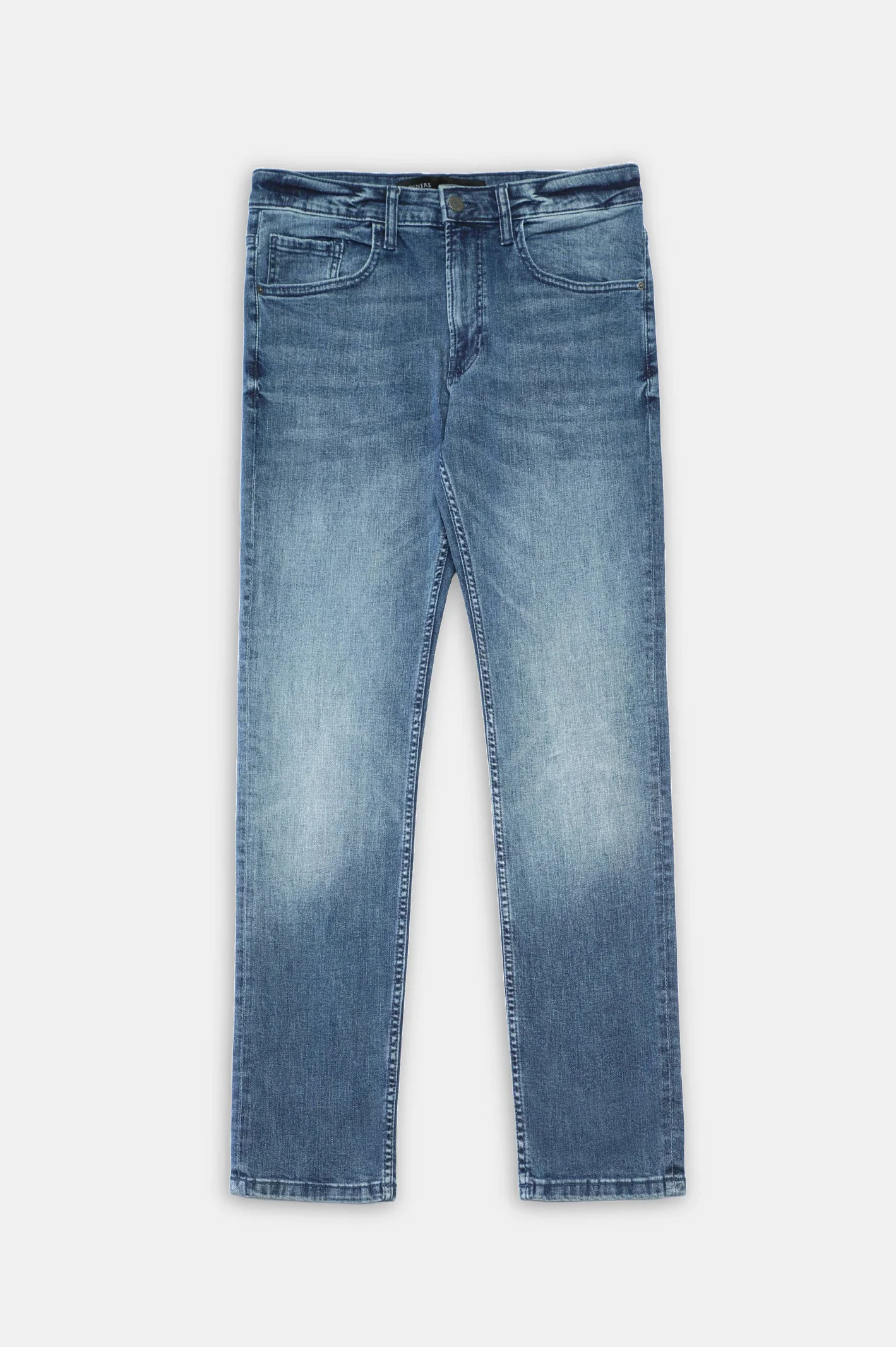 Dark Blue Slim Fit Jeans - Image 4