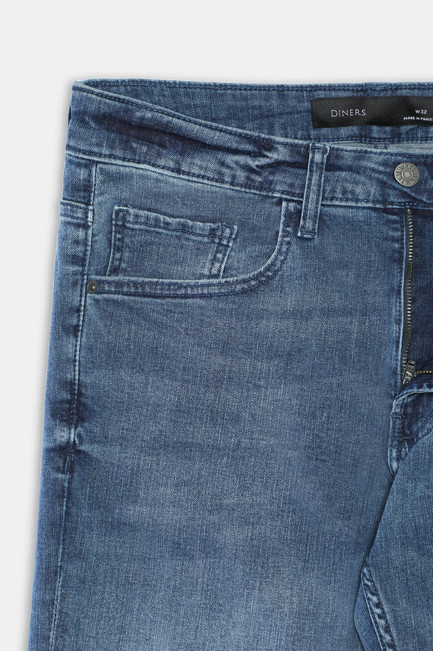 Dark Blue Slim Fit Jeans - Image 6