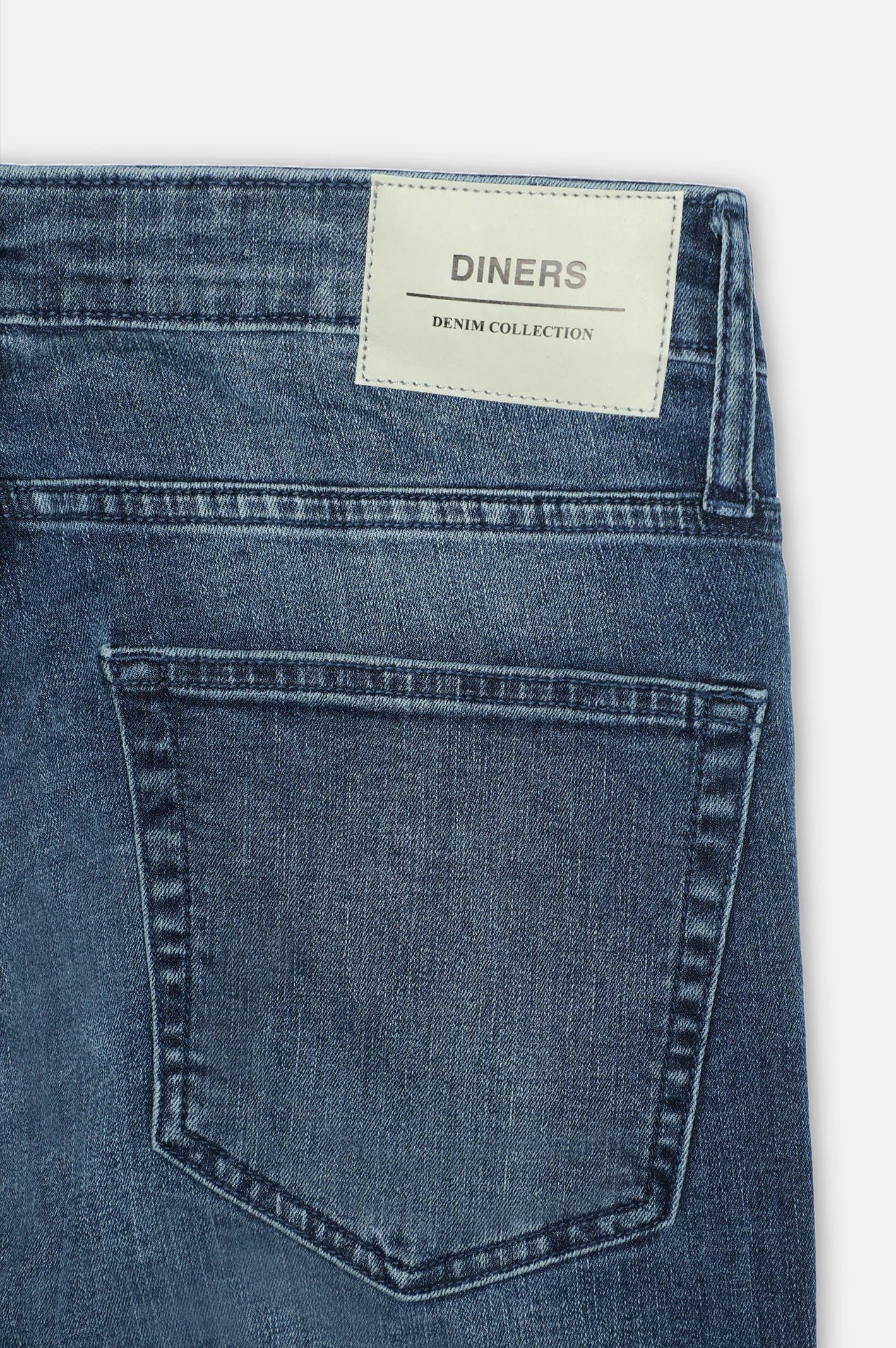 Dark Blue Slim Fit Jeans - Image 7