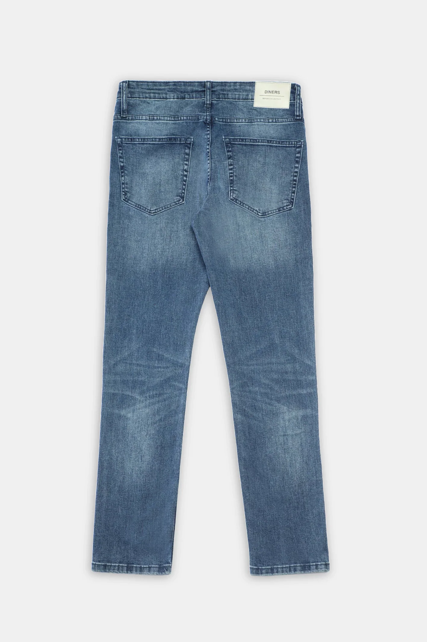 Dark Blue Slim Fit Jeans - Image 9