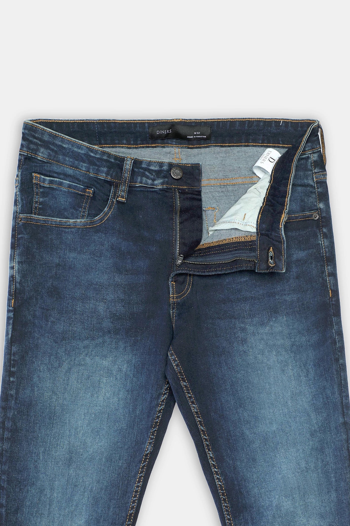 Dark Blue Slim Fit Jeans - Image 5