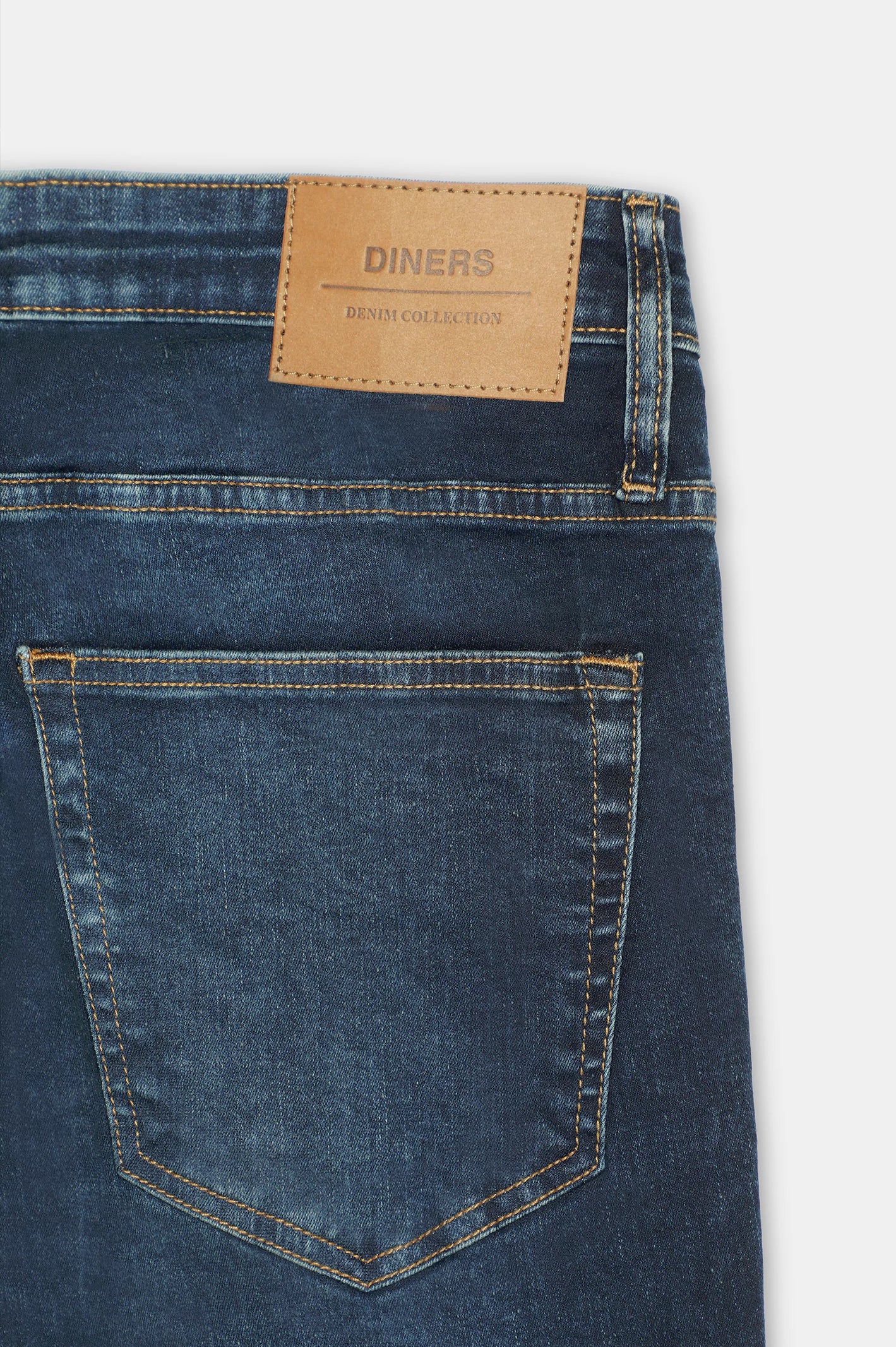 Dark Blue Slim Fit Jeans - Image 7