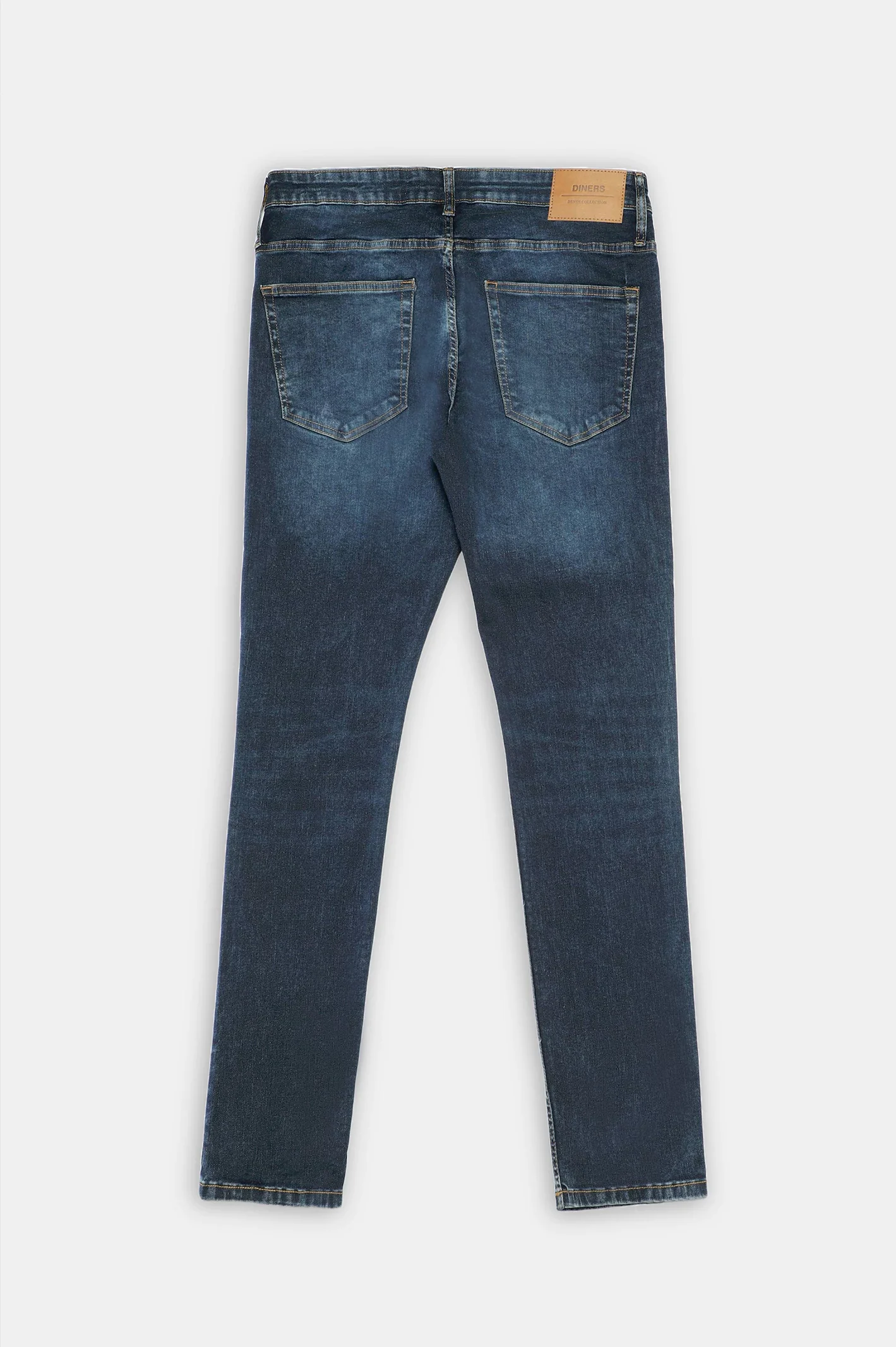 Dark Blue Slim Fit Jeans - Image 9