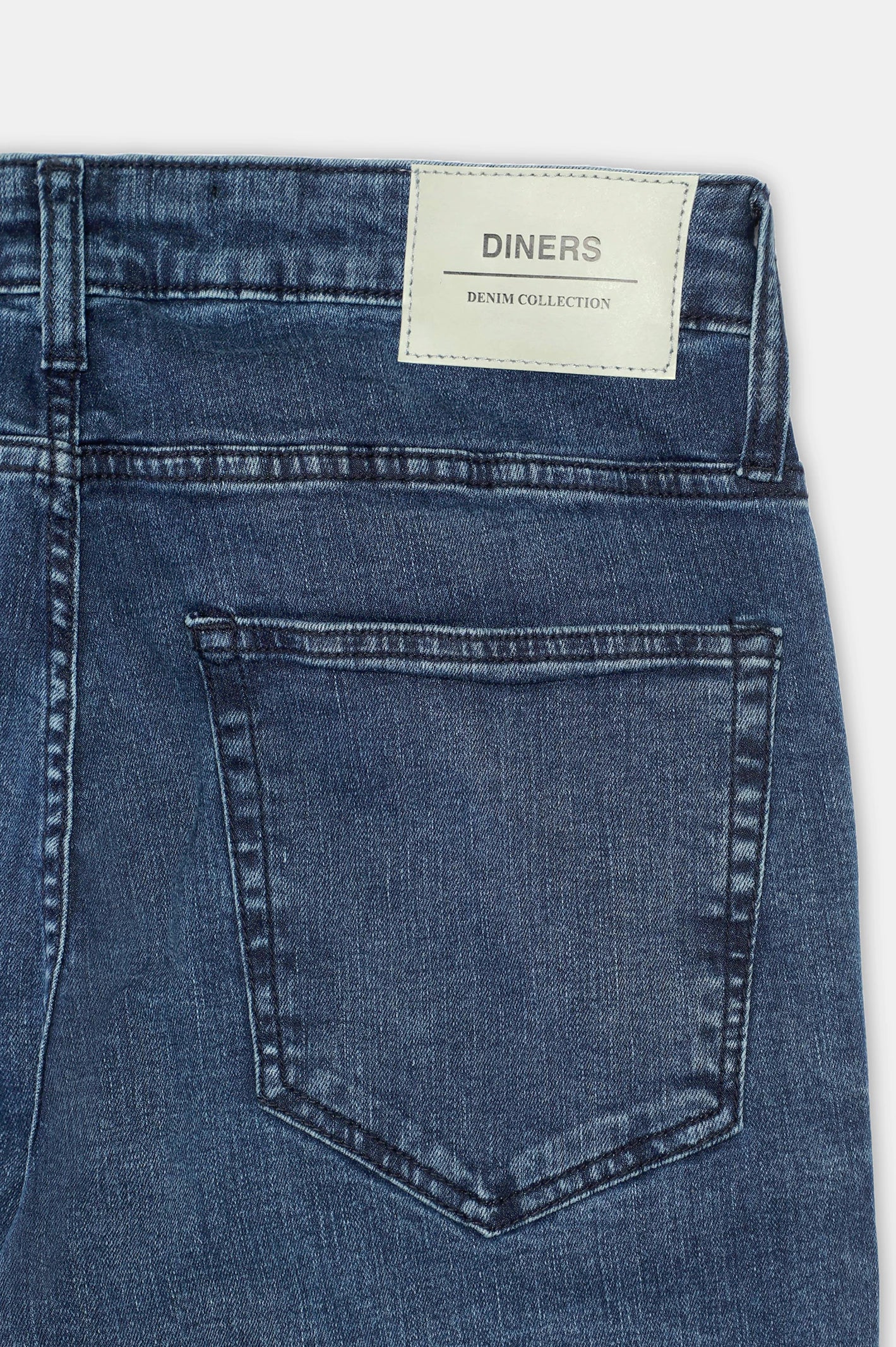 Medium Blue Slim Fit Jeans - Image 7