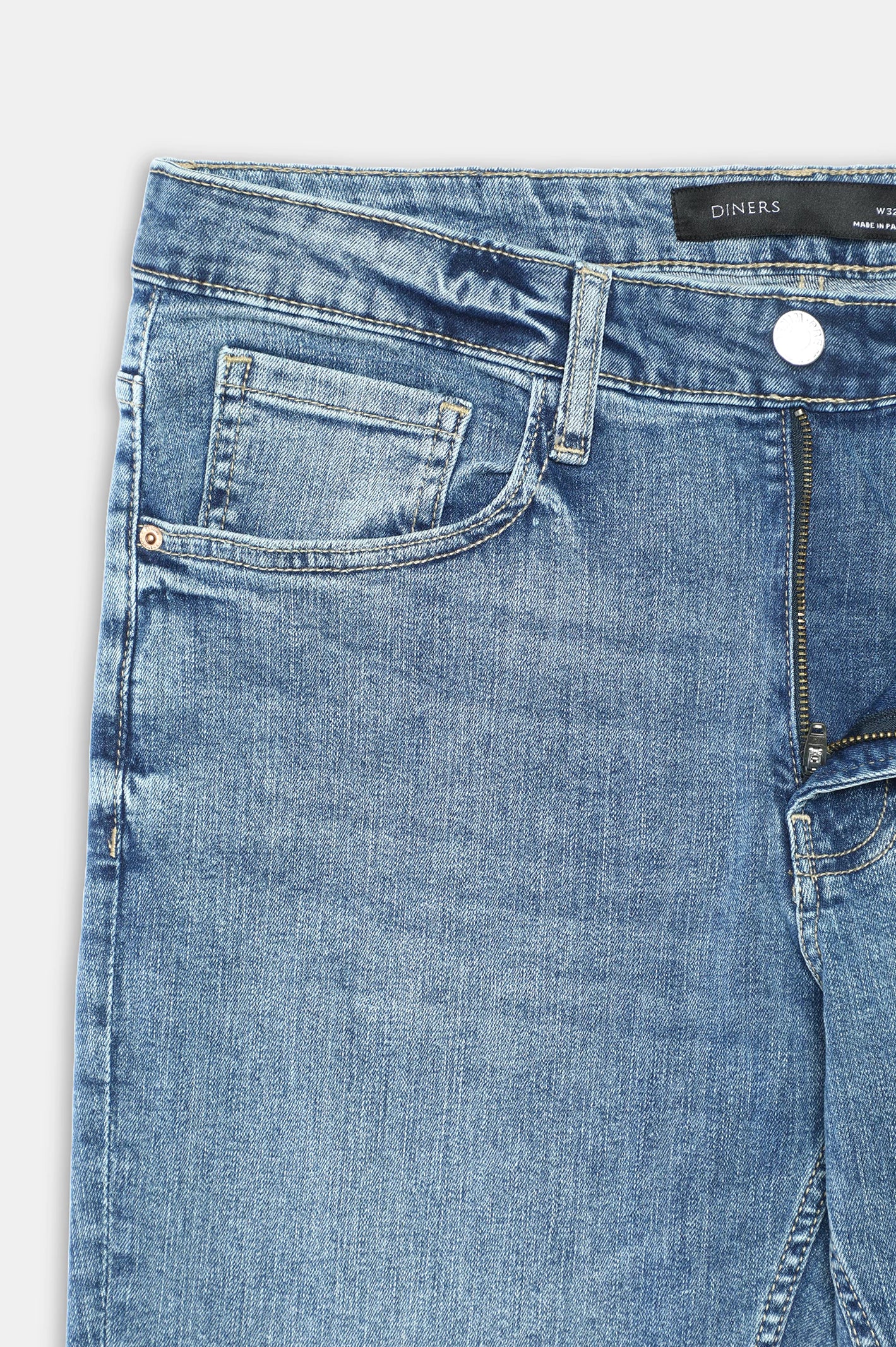 Light Blue Slim Fit Jeans - Image 6