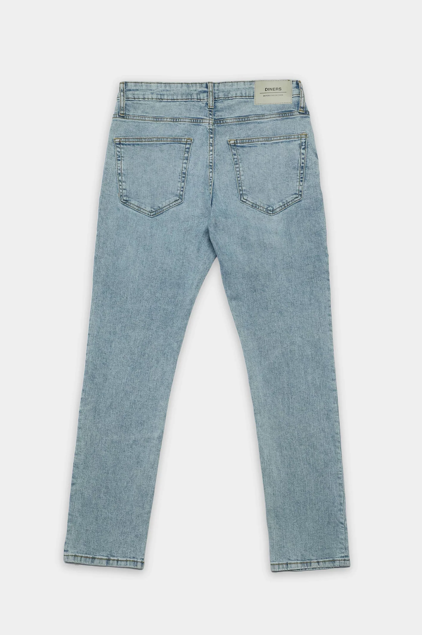 Light Blue Slim Fit Jeans - Image 9