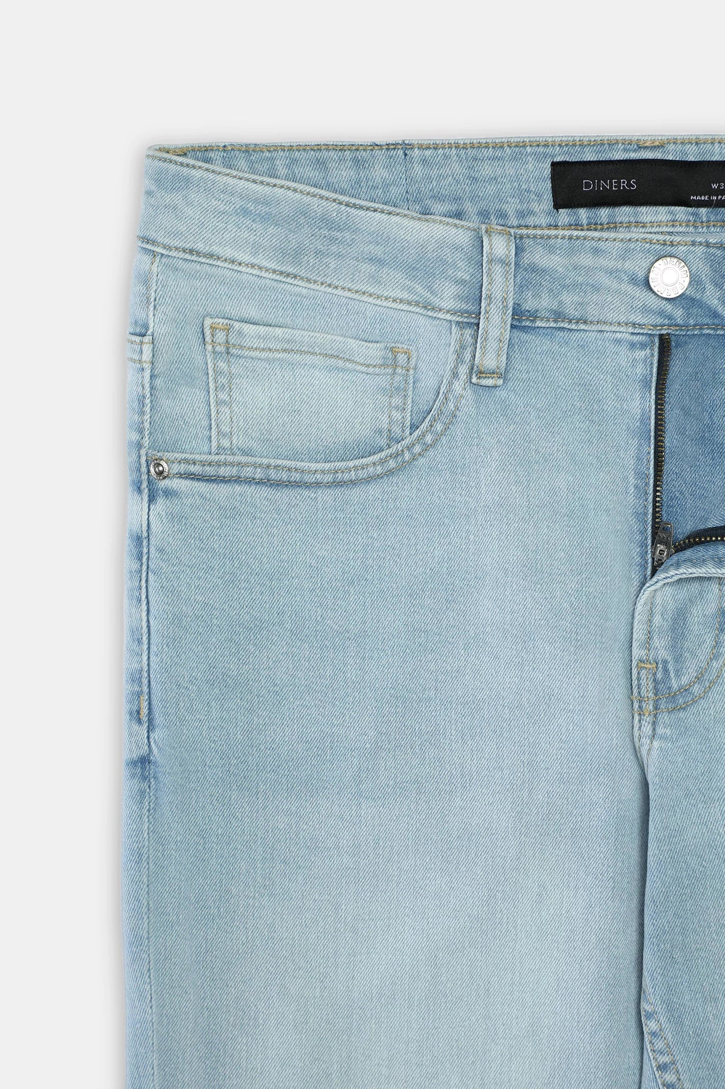 Light Blue Slim Fit Jeans - Image 6