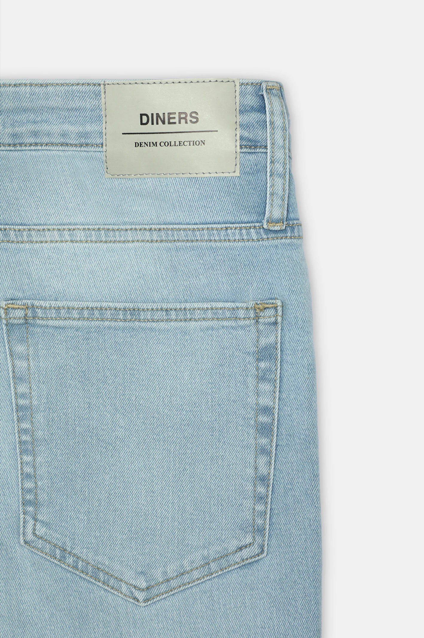 Light Blue Slim Fit Jeans - Image 7