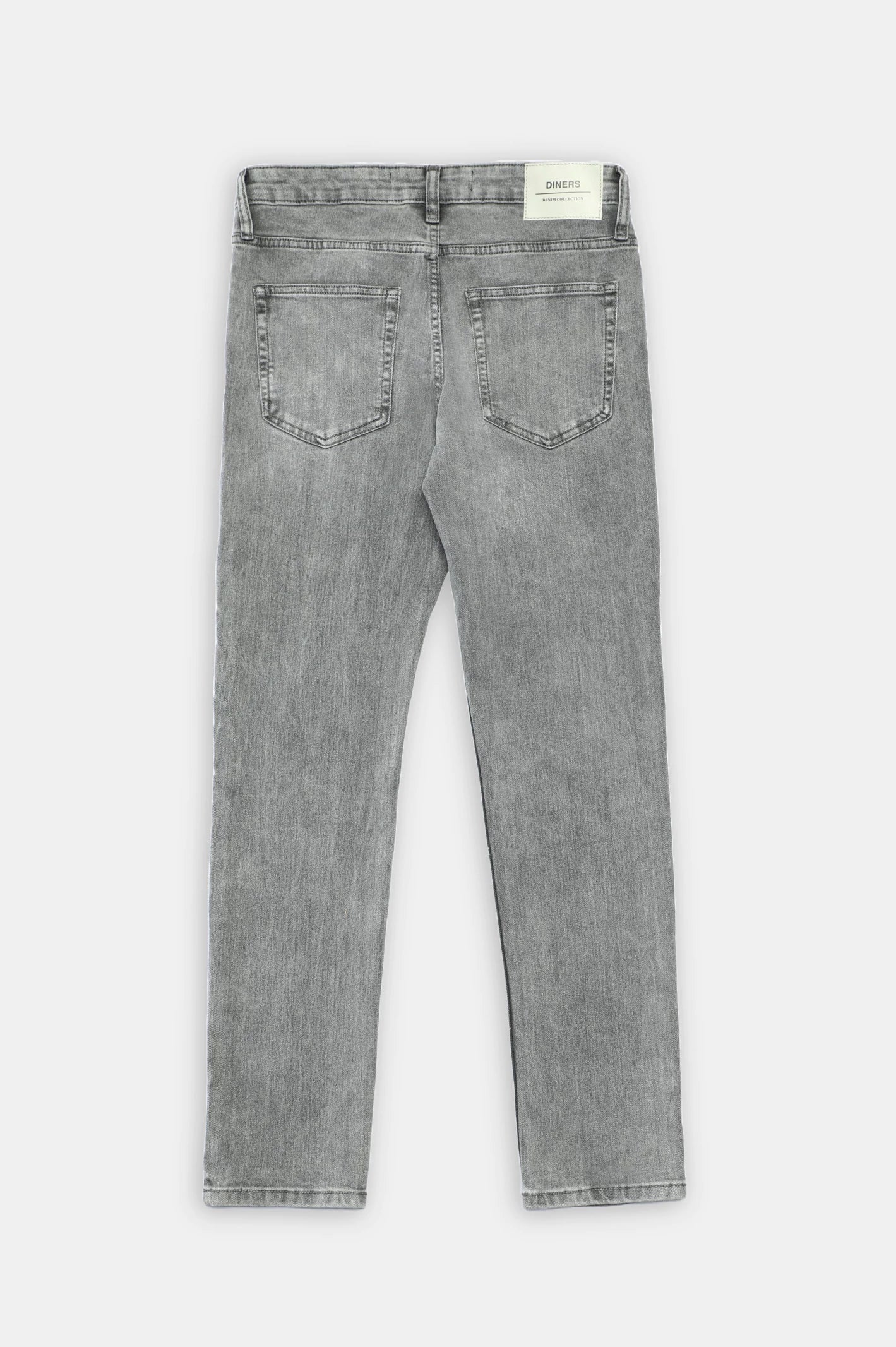 Light Grey Slim Fit Jeans - Image 9