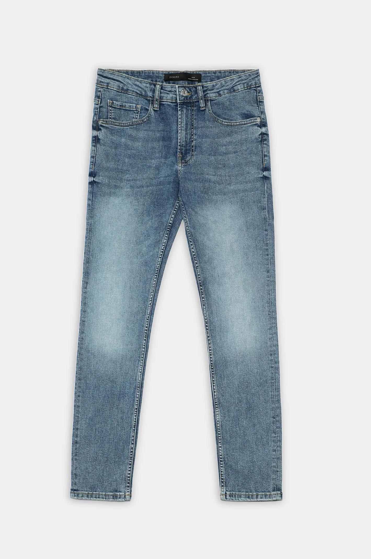Blue Slim Fit Jeans - Image 4