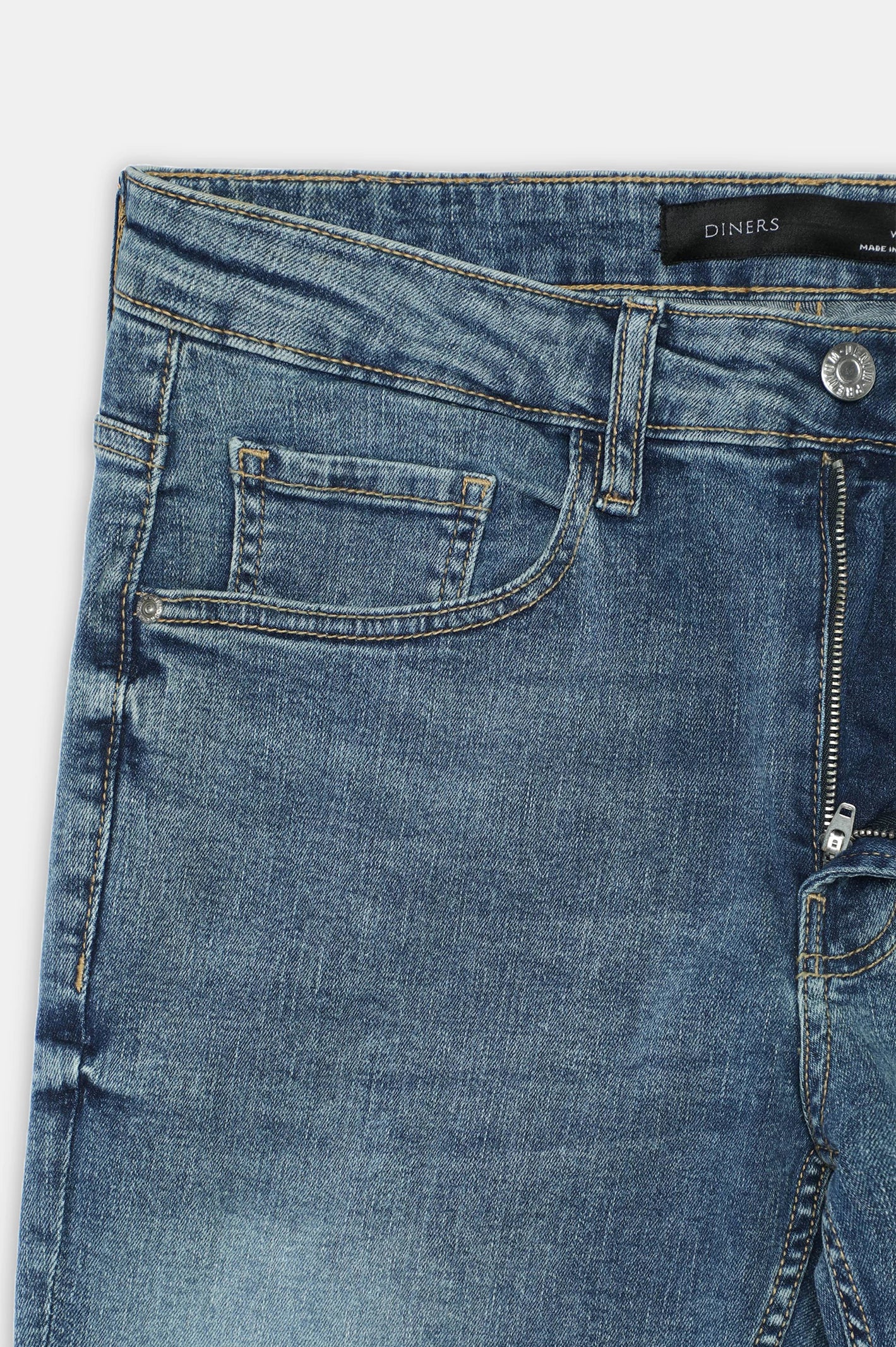 Blue Slim Fit Jeans - Image 6